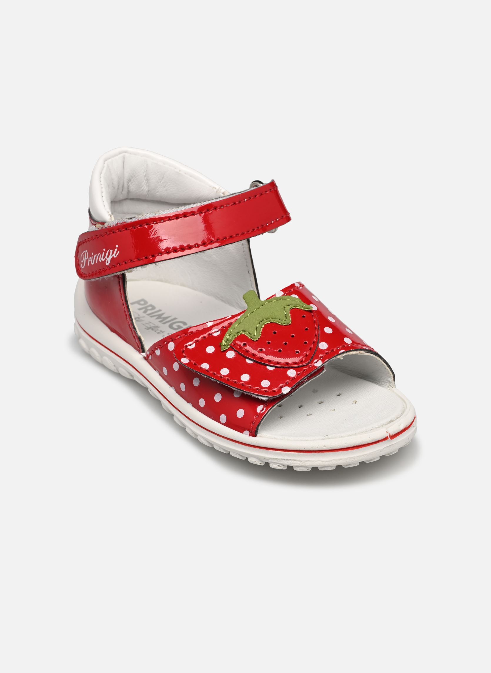 Sandalen Baby Sweet F meisjes rood Primigi Sandalen Baby Sweet F meisjes rood ROSSO-BIANCO