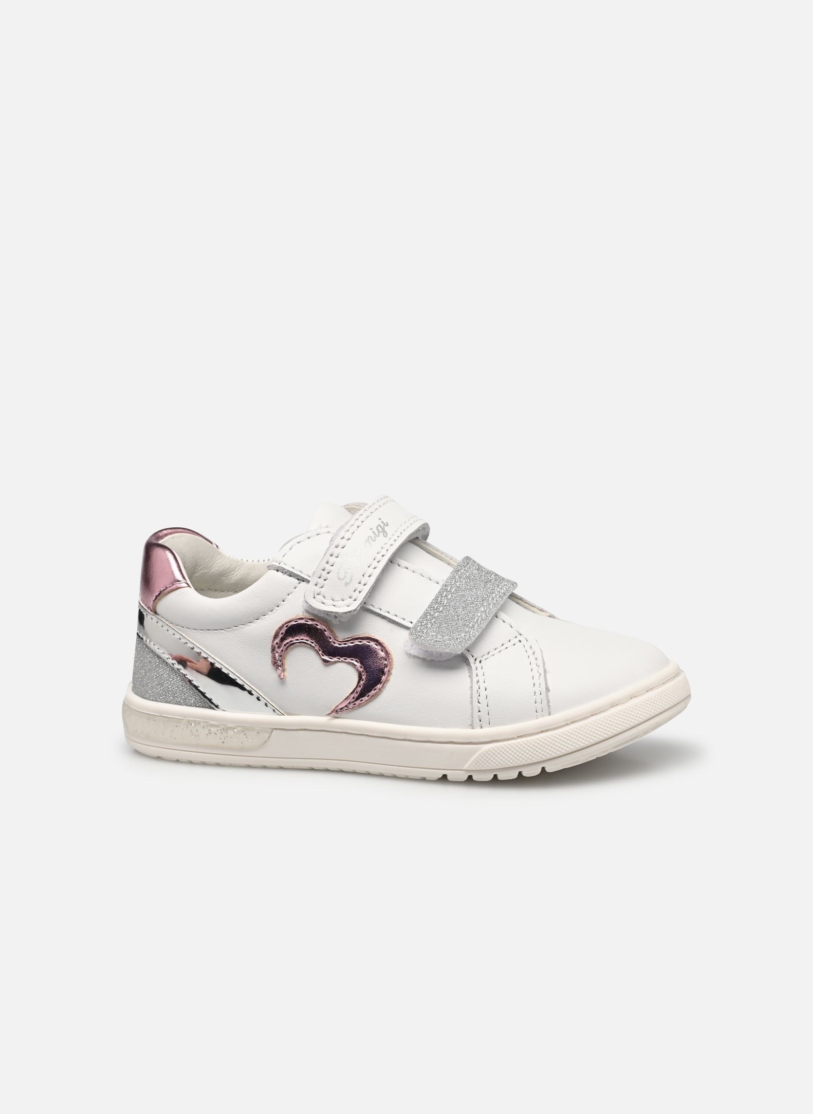 Niedrige Sneaker Baby Dude mädchen weiß Primigi Niedrige Sneaker Baby Dude mädchen weiß BIANCO/SILVER