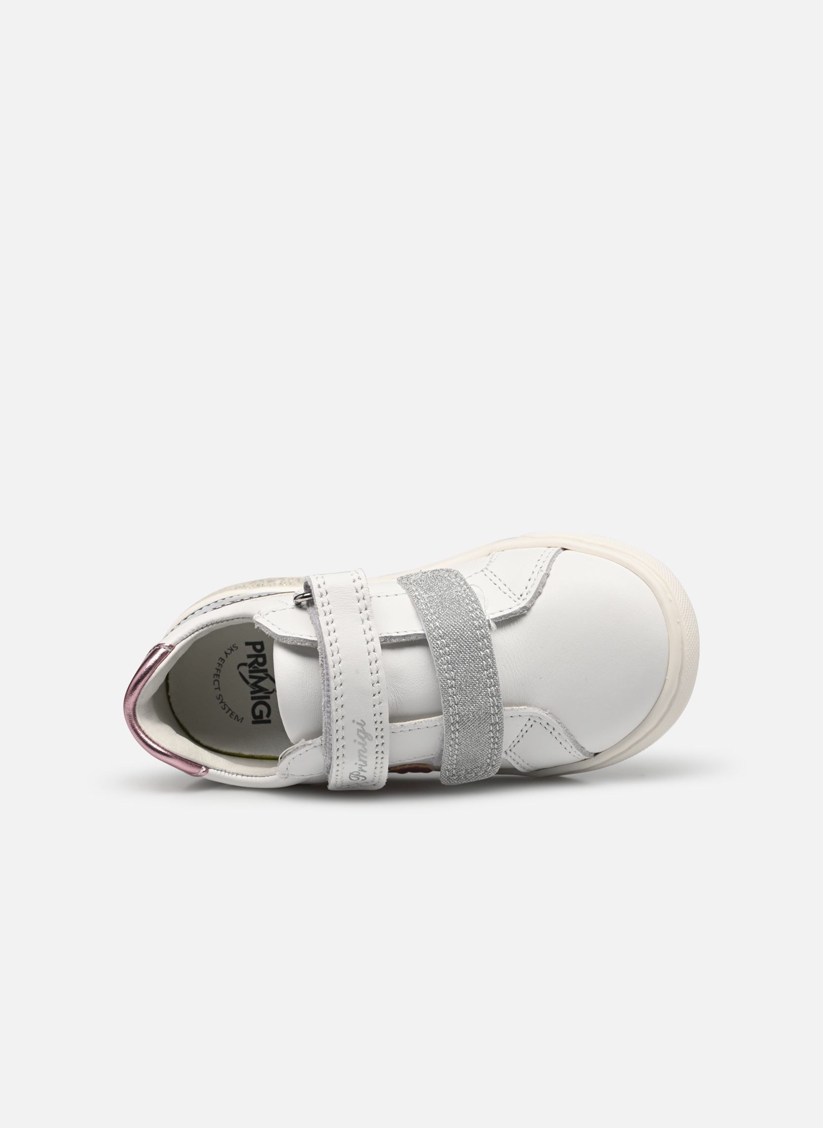 Niedrige Sneaker Baby Dude mädchen weiß Primigi Niedrige Sneaker Baby Dude mädchen weiß BIANCO/SILVER