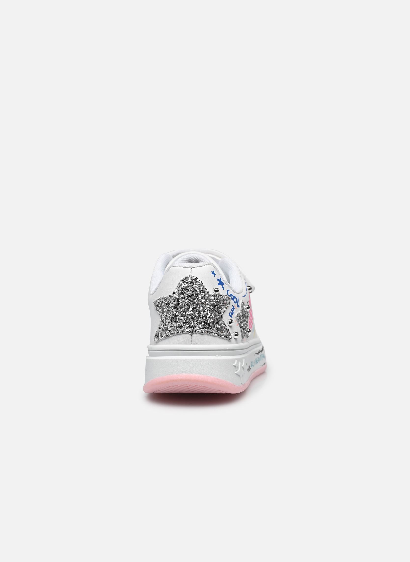 Baskets B&G Glam fille multicolore Primigi Baskets B&G Glam fille multicolore BIANCO