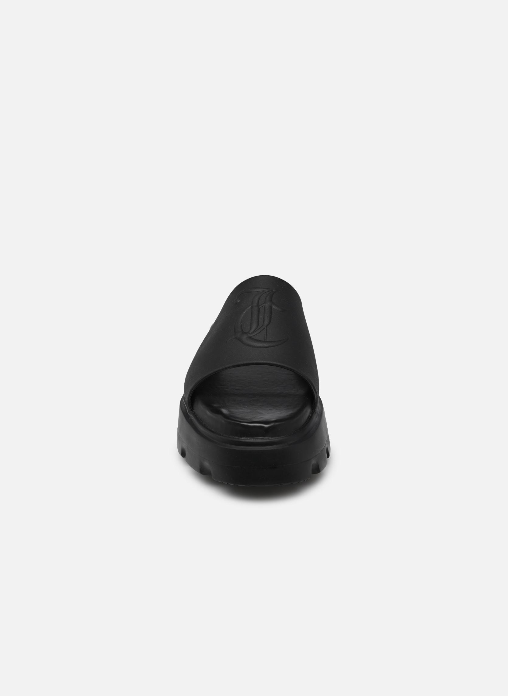 Pantoletten und Clogs BABY TRACK SANDALS damen schwarz JUICY COUTURE Pantoletten und Clogs BABY TRACK SANDALS damen schwarz BLACK