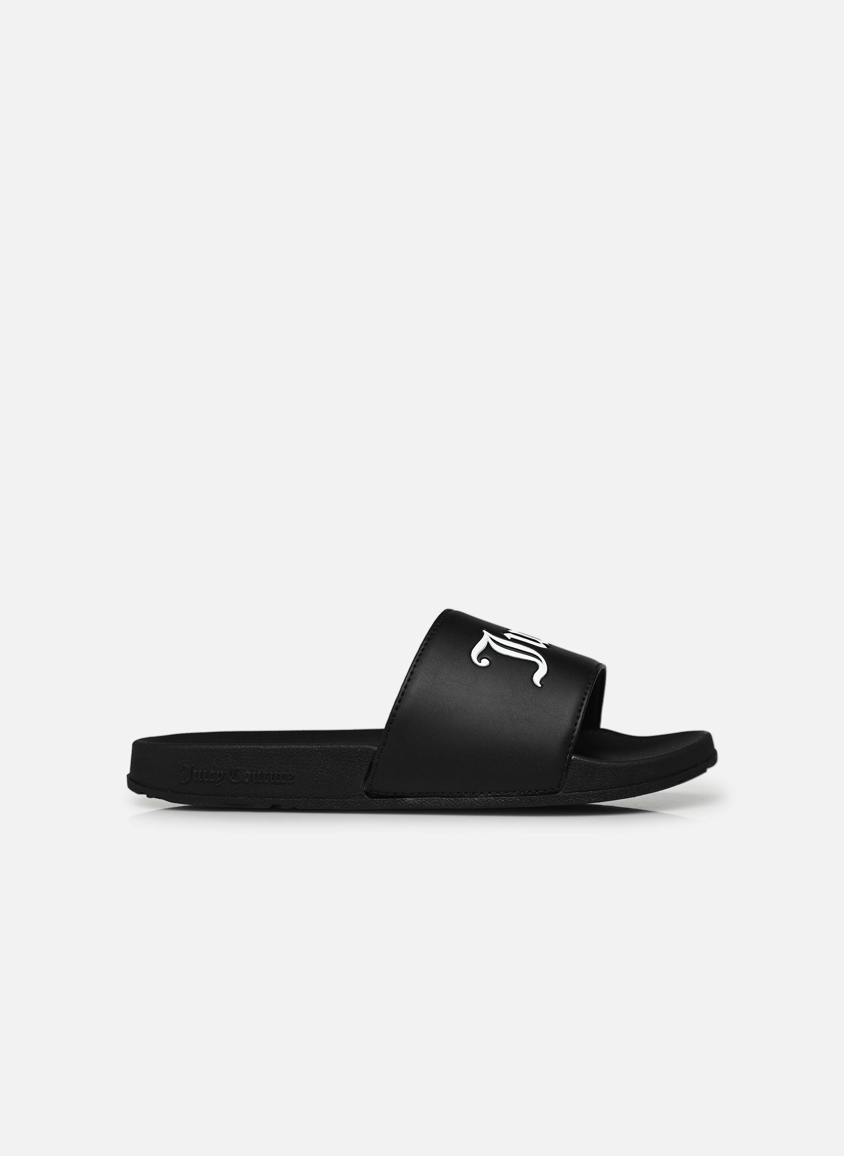 Strandsandalen CARMEN COLLEGIATE PU SLIDER damen schwarz JUICY COUTURE Strandsandalen CARMEN COLLEGIATE PU SLIDER damen schwarz BLACK 101