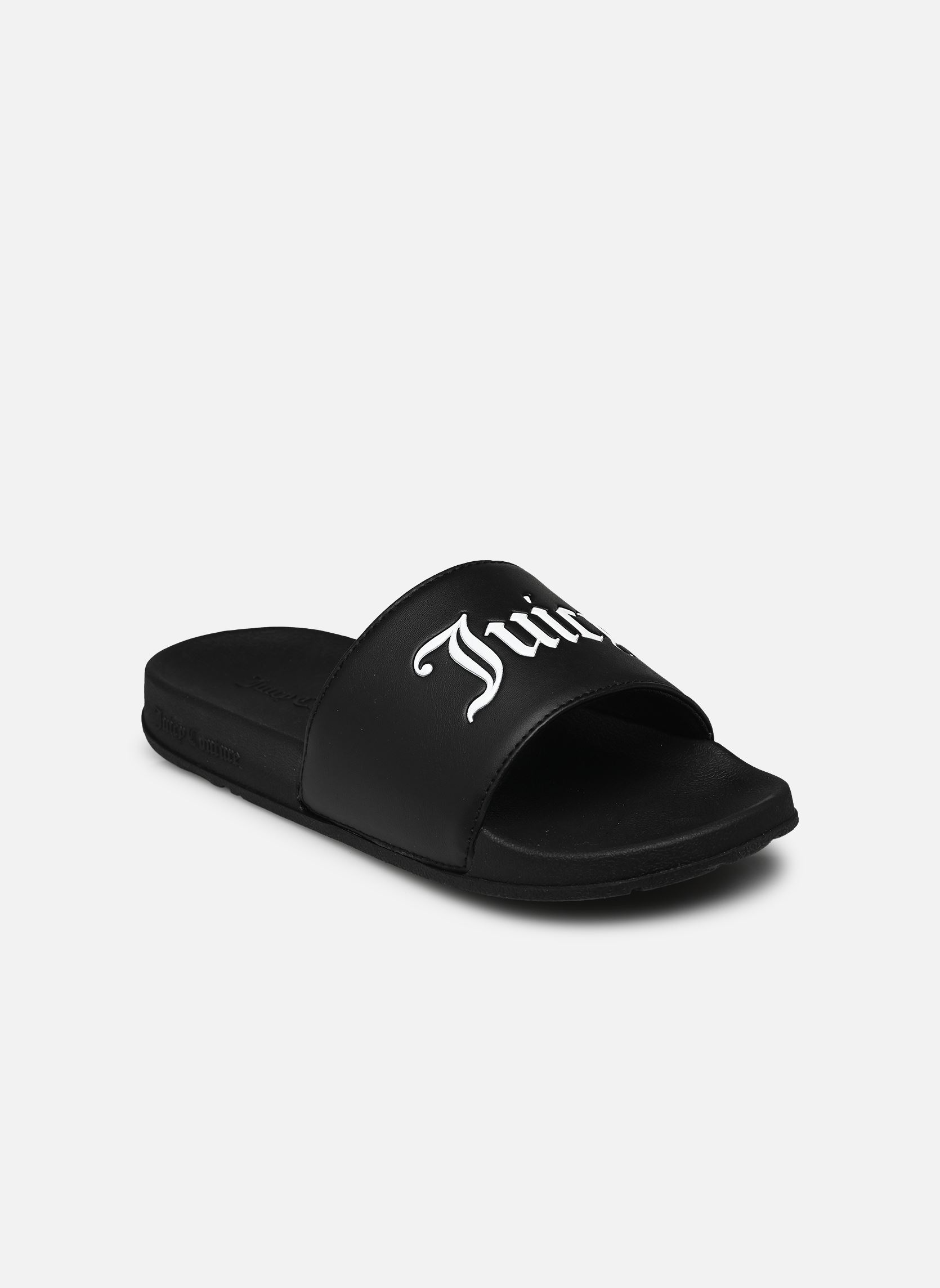 Strandsandalen CARMEN COLLEGIATE PU SLIDER damen schwarz JUICY COUTURE Strandsandalen CARMEN COLLEGIATE PU SLIDER damen schwarz BLACK 101
