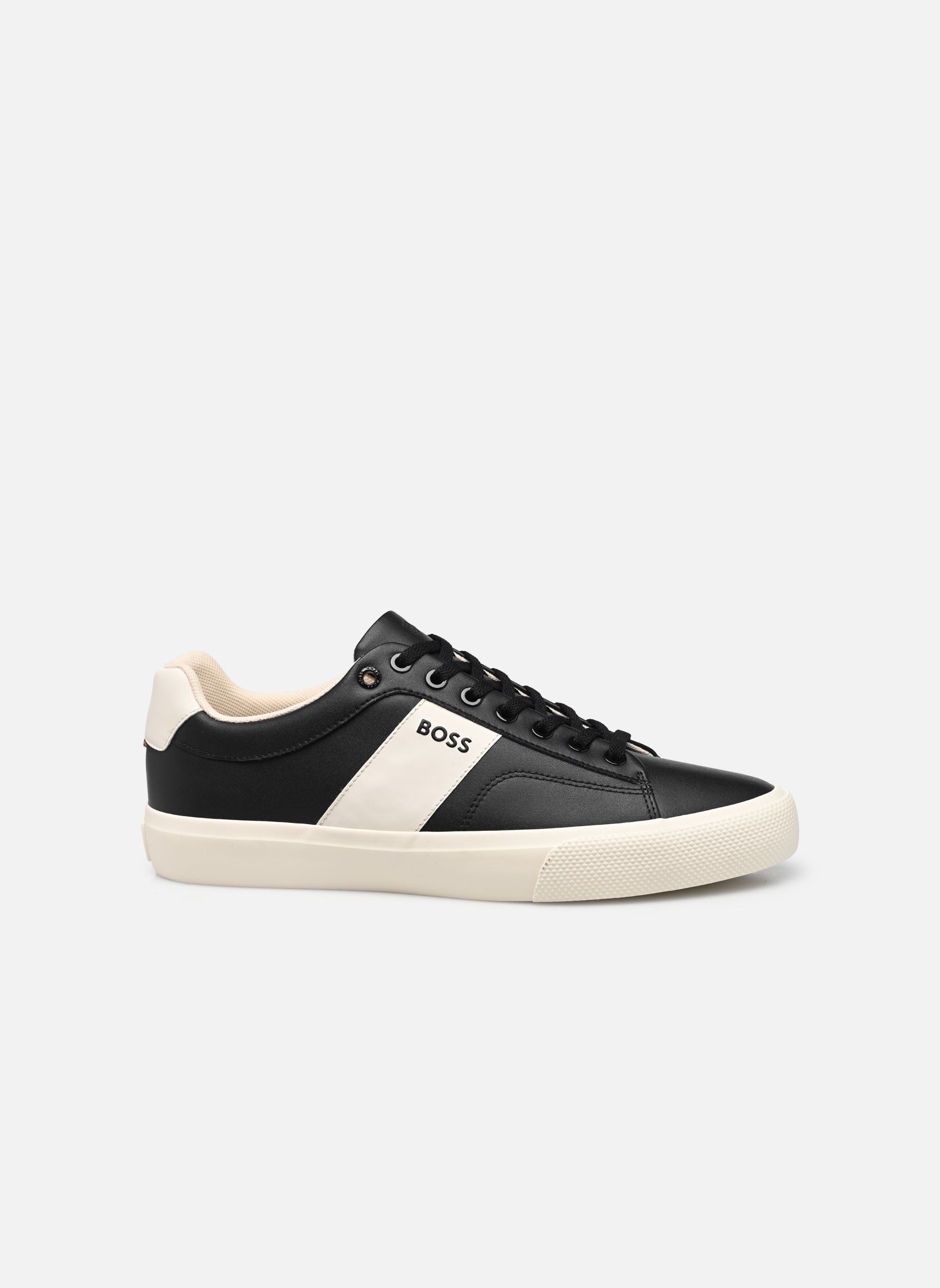Niedrige Sneaker Aiden_Tenn_flrb herren schwarz BOSS Niedrige Sneaker Aiden_Tenn_flrb herren schwarz Black