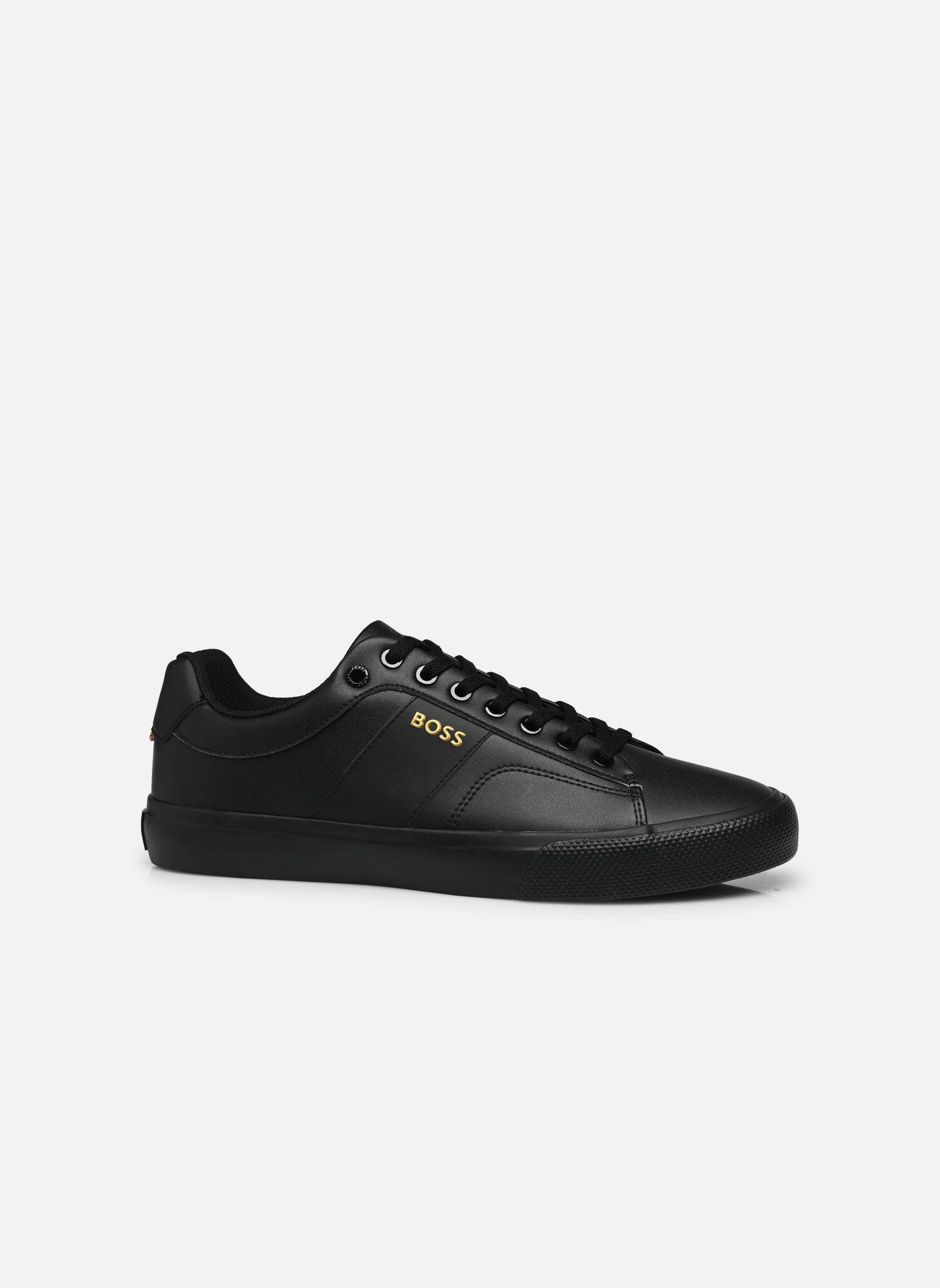 Lage sneakers Aiden_Tenn_flrb 005 heren zwart BOSS Lage sneakers Aiden_Tenn_flrb 005 heren zwart Black