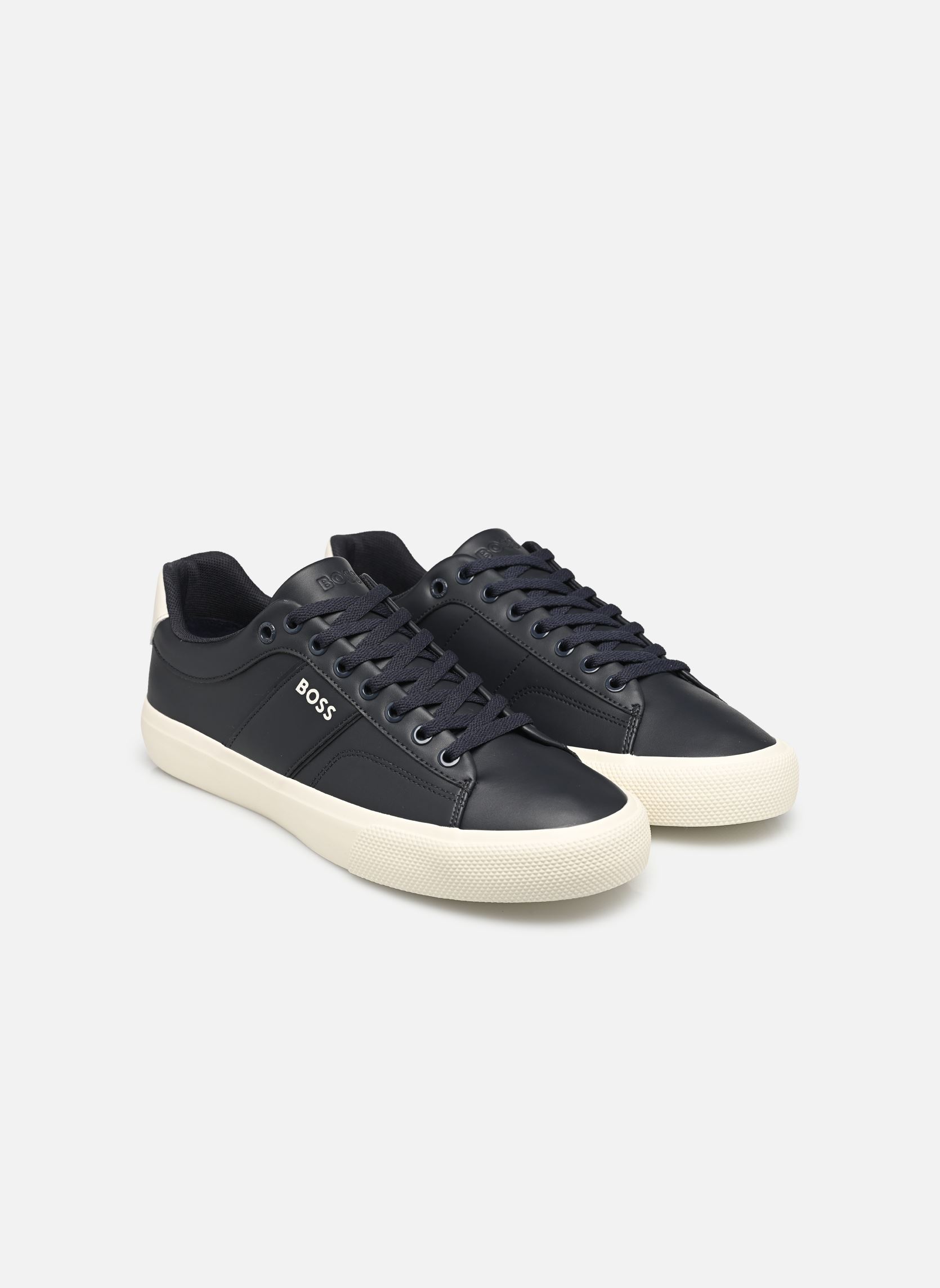 Niedrige Sneaker Aiden_Tenn_flpp herren blau BOSS Niedrige Sneaker Aiden_Tenn_flpp herren blau Dark Blue