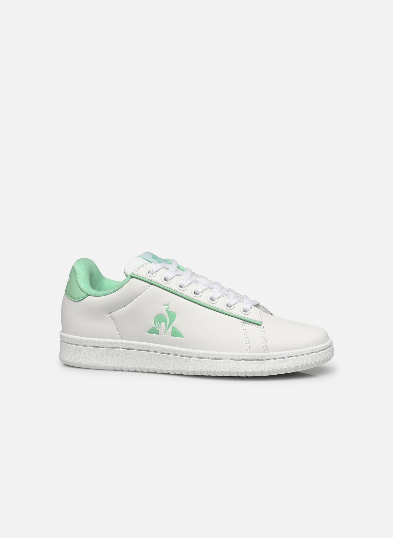 Le Coq Sportif - Zapatillas LCS Court Clean 2410487 Óptico Blanco Trekking Verde