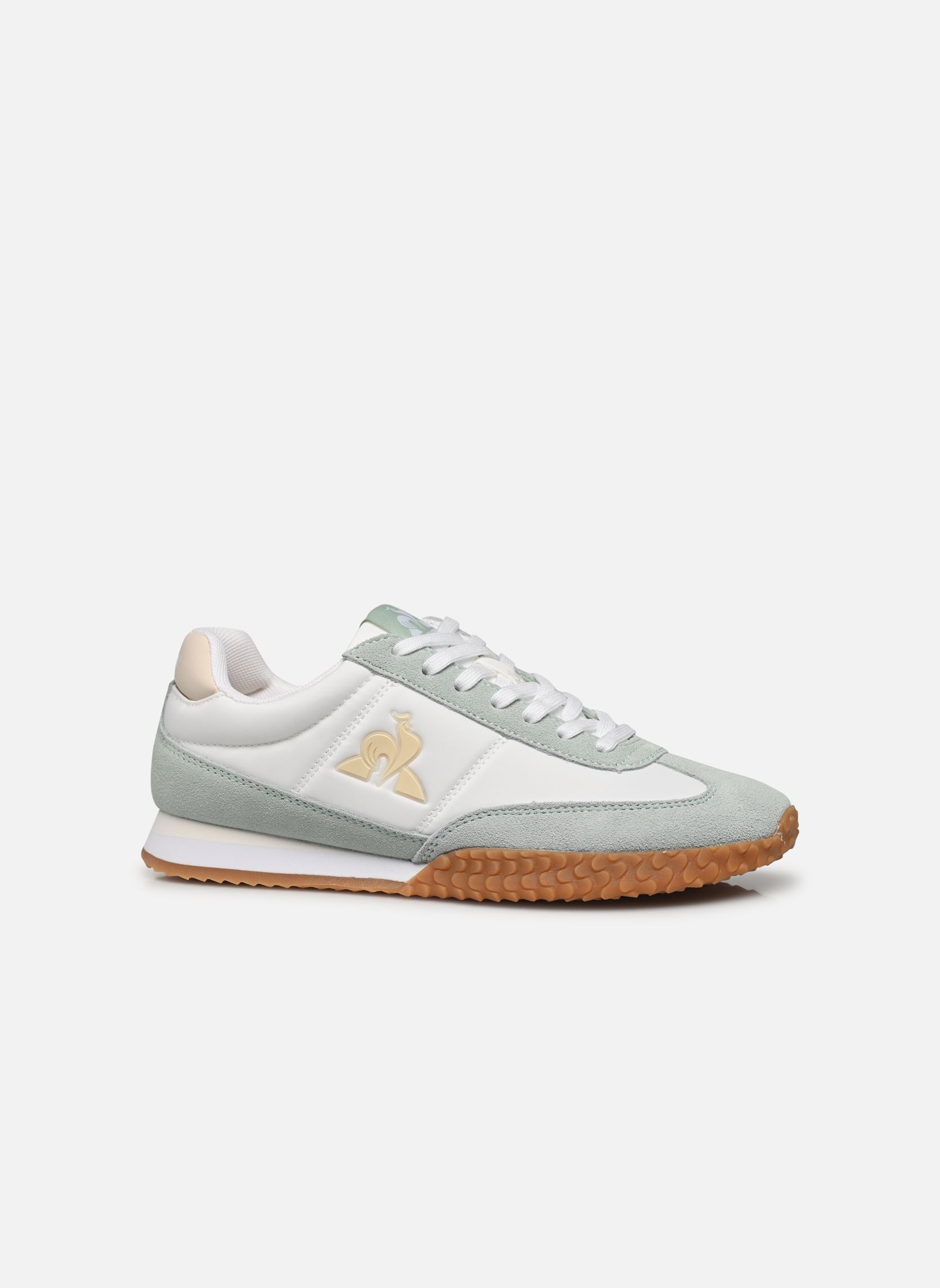 Sneaker VELOCE I damen weiß Le Coq Sportif Sneaker VELOCE I damen weiß OPTICAL WHITE/SUBTLE GREEN