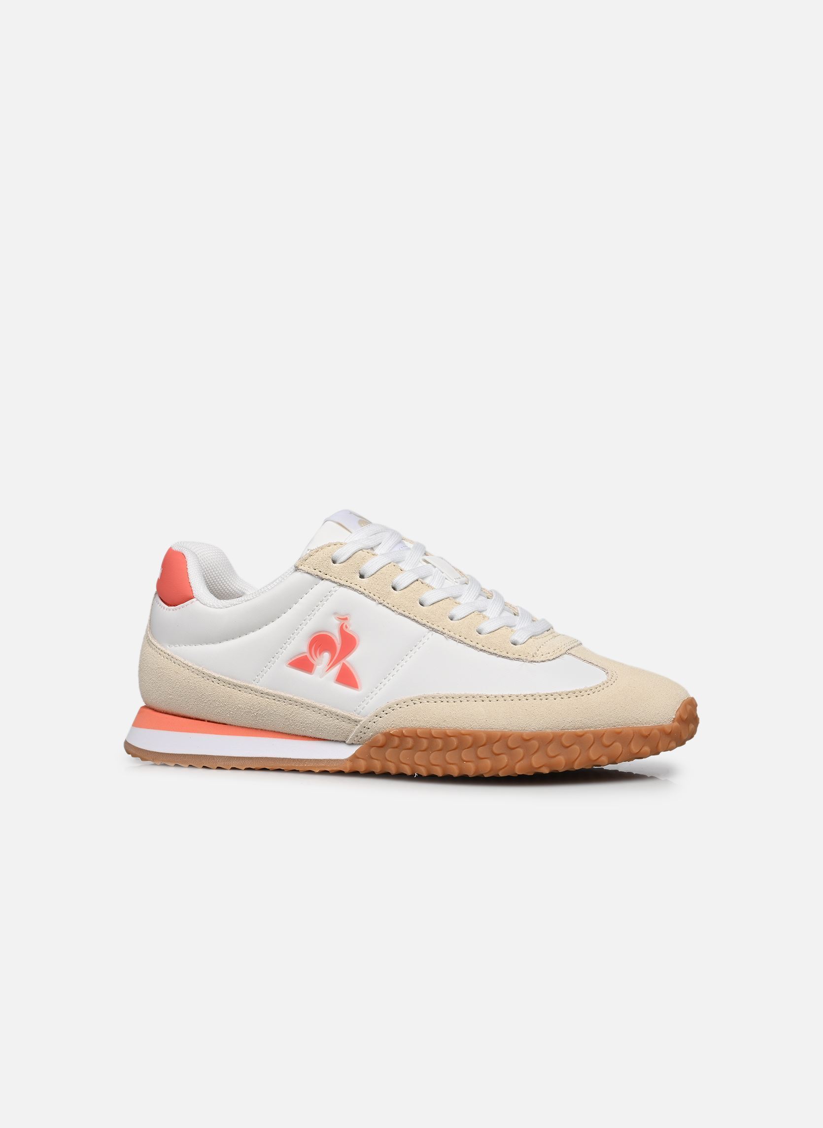 Baskets VELOCE I femme blanc Le Coq Sportif Baskets VELOCE I femme blanc OPTICAL WHITE/WHITE ASPARGUS