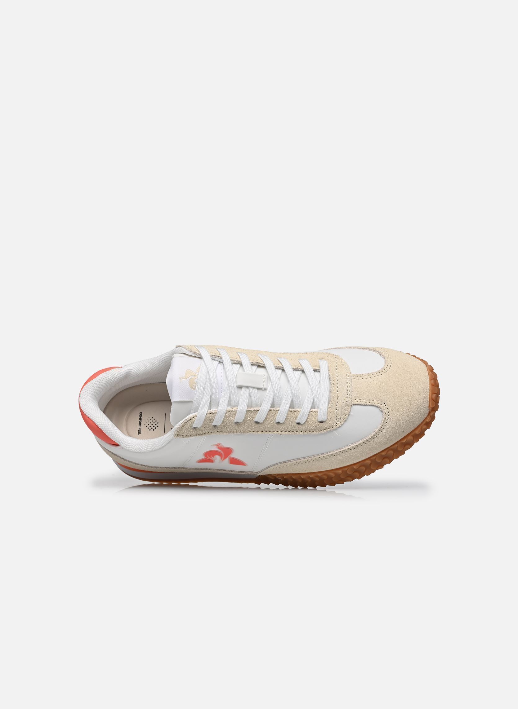 Baskets VELOCE I femme blanc Le Coq Sportif Baskets VELOCE I femme blanc OPTICAL WHITE/WHITE ASPARGUS