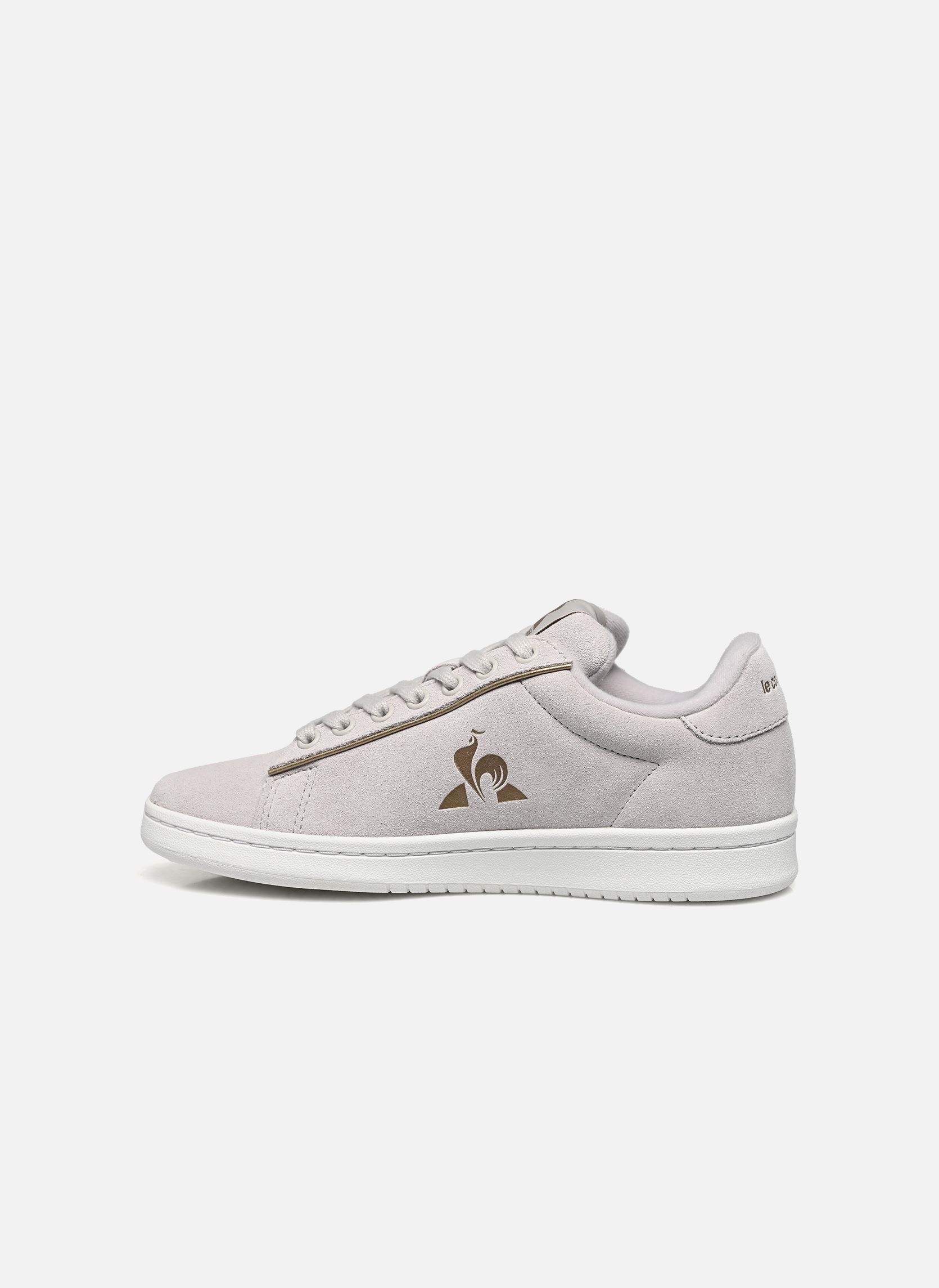 Sneaker LCS COURT CLEAN SUEDE W damen rosa Le Coq Sportif Sneaker LCS COURT CLEAN SUEDE W damen rosa wind chime/ old brass