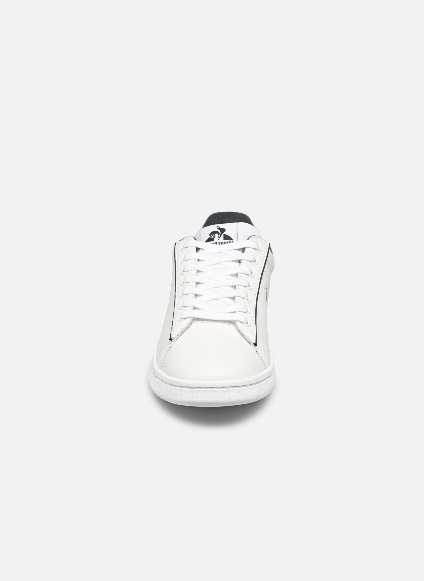 Baskets LCS COURT CLEAN M homme blanc Le Coq Sportif Baskets LCS COURT CLEAN M homme blanc optical white/ trekking green