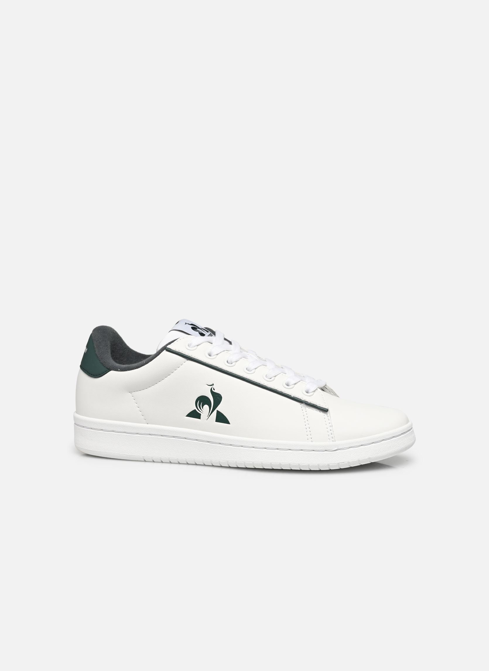 Baskets LCS COURT CLEAN M homme blanc Le Coq Sportif Baskets LCS COURT CLEAN M homme blanc optical white/ trekking green