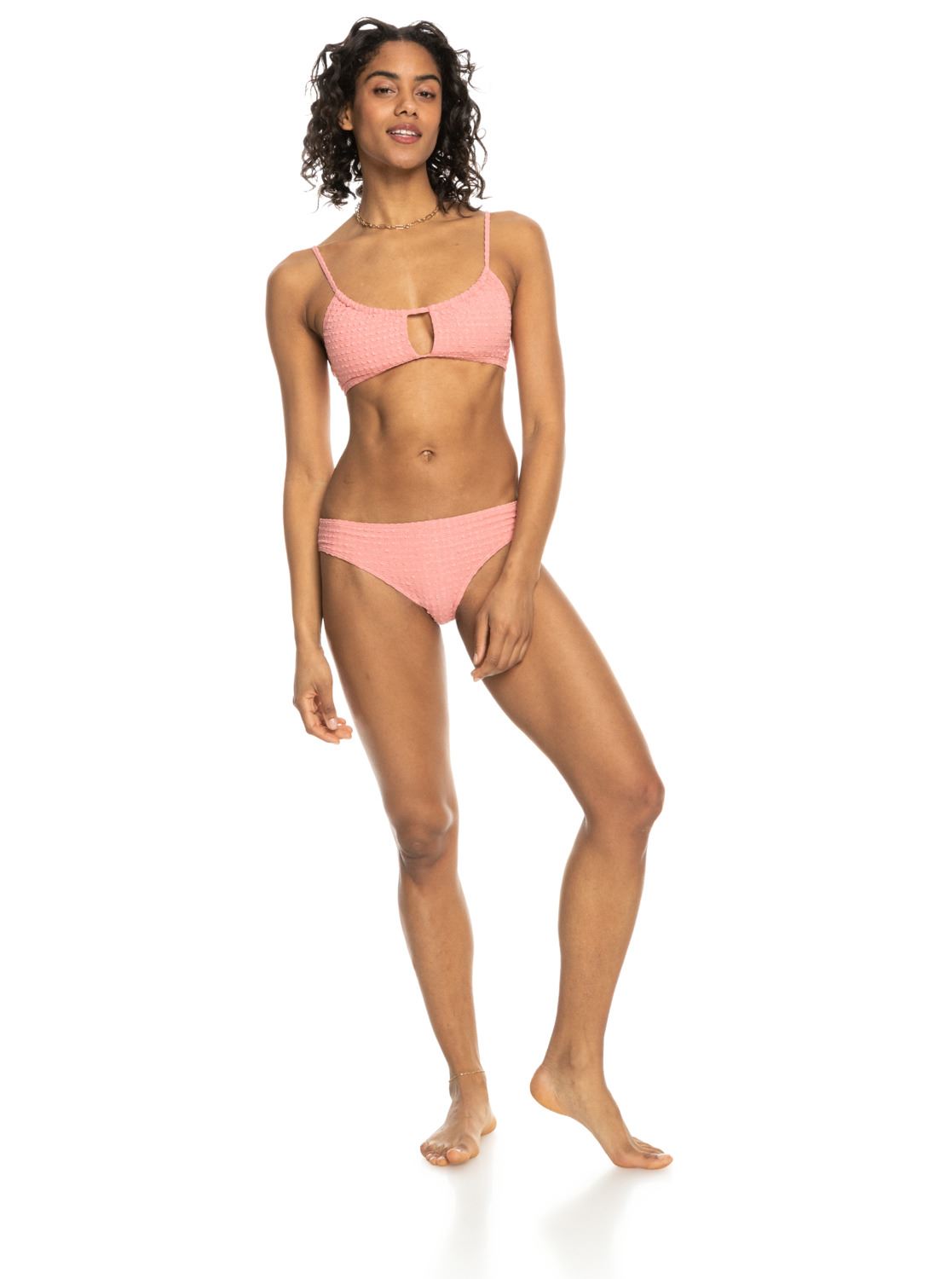 Bas de maillot culotte Shiny Wave 2 Hipster femme orange Roxy Bas de maillot culotte Shiny Wave 2 Hipster femme orange PEACH BLOSSOM