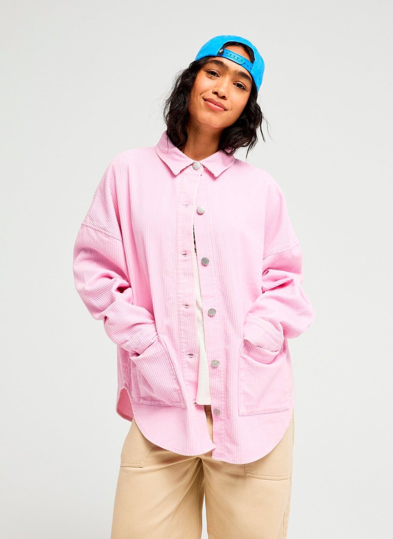 Jacken Kick Back Washed Cord damen rosa Roxy Jacken Kick Back Washed Cord damen rosa PINK LAVENDER