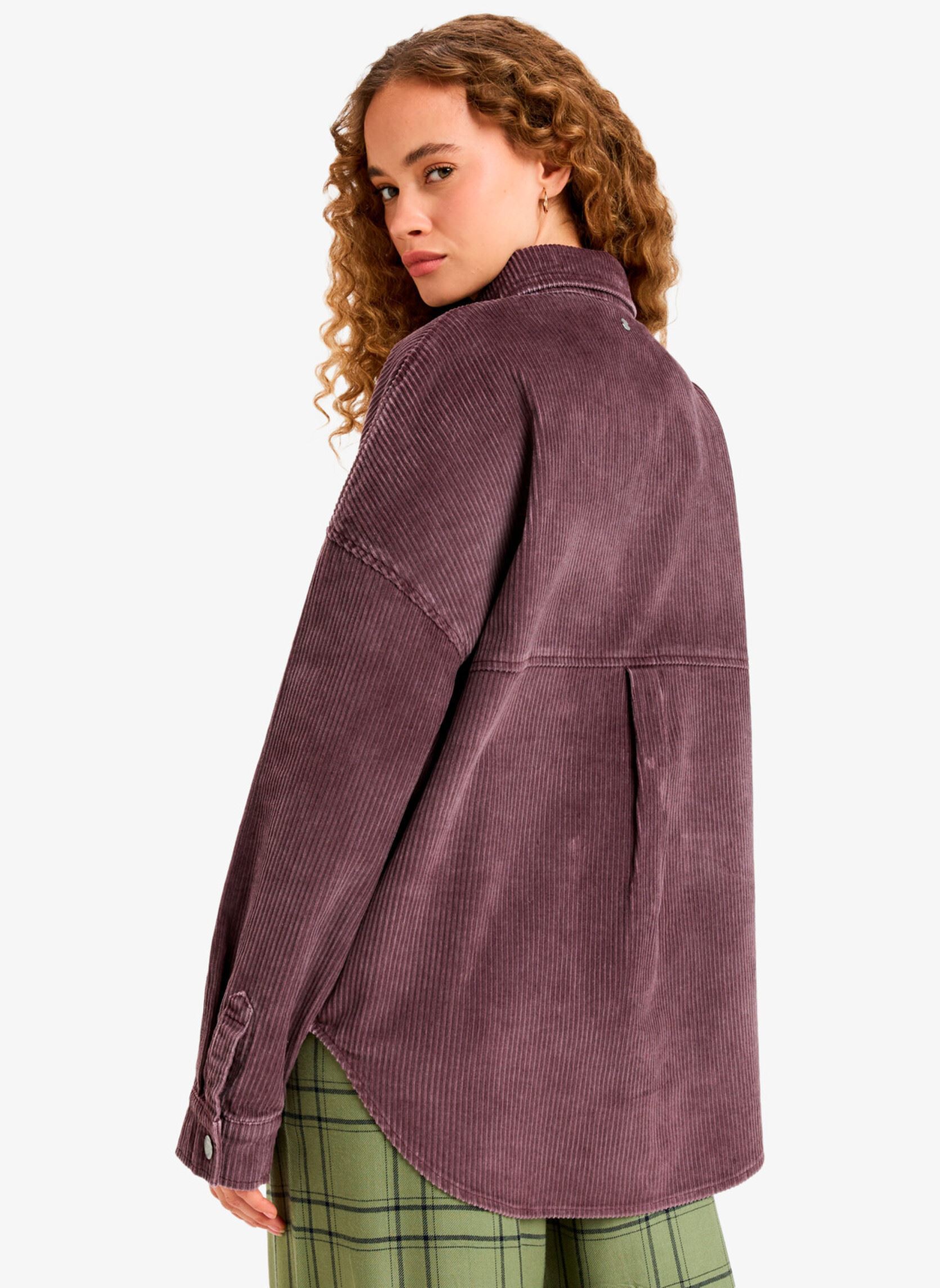 Vestes Kick Back Washed Cord femme violet Roxy Vestes Kick Back Washed Cord femme violet HUCKLEBERRY