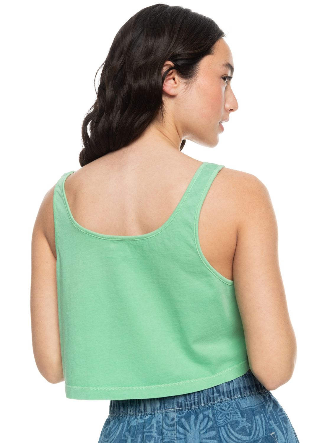 Tops Crop Summer B dames groen Roxy Tops Crop Summer B dames groen ZEPHYR GREEN