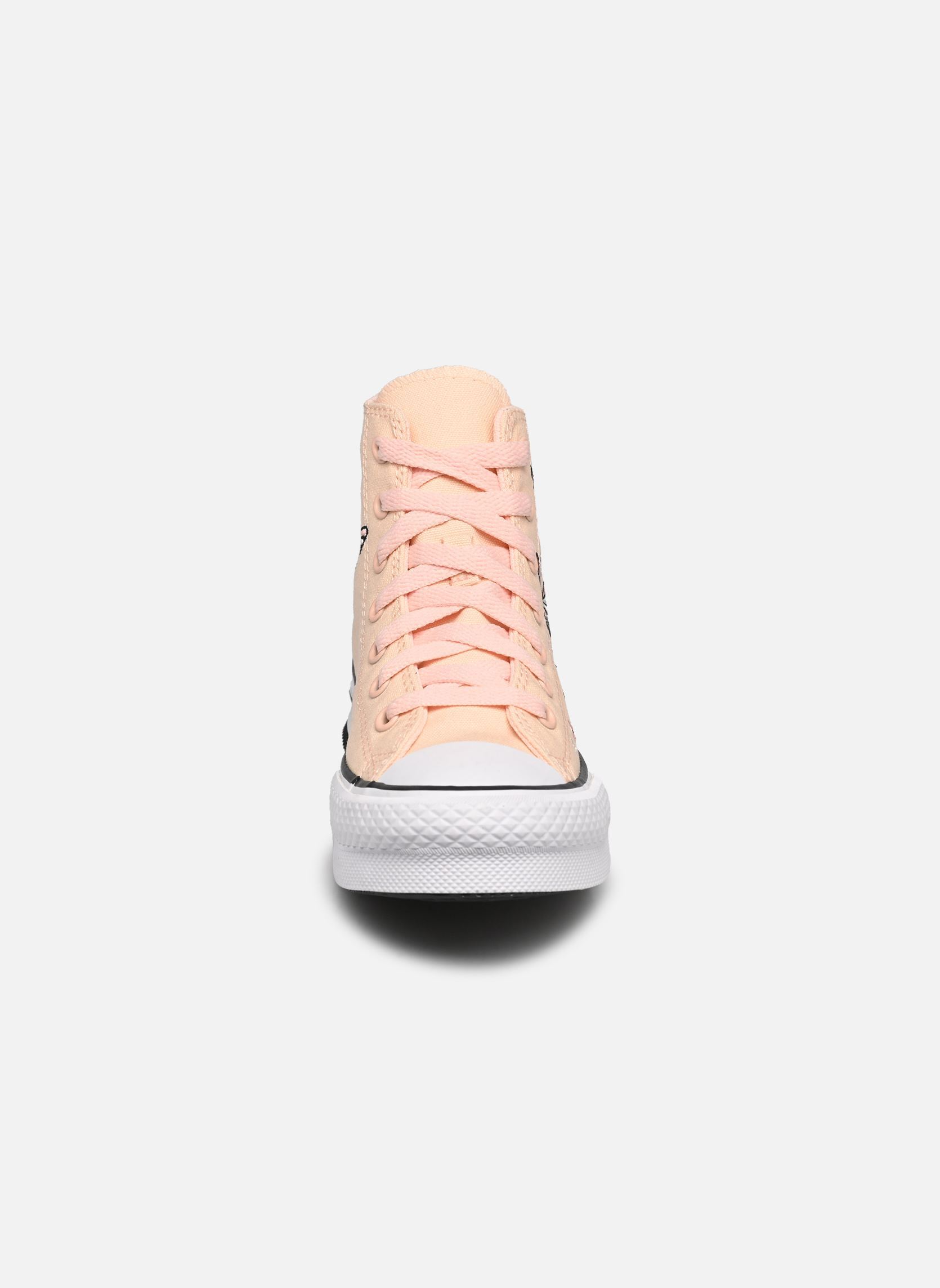 Baskets hautes Chuck Taylor All Star Eva Lift Canvas Pl fille rose Converse Baskets hautes Chuck Taylor All Star Eva Lift Canvas Pl fille rose Pale pink