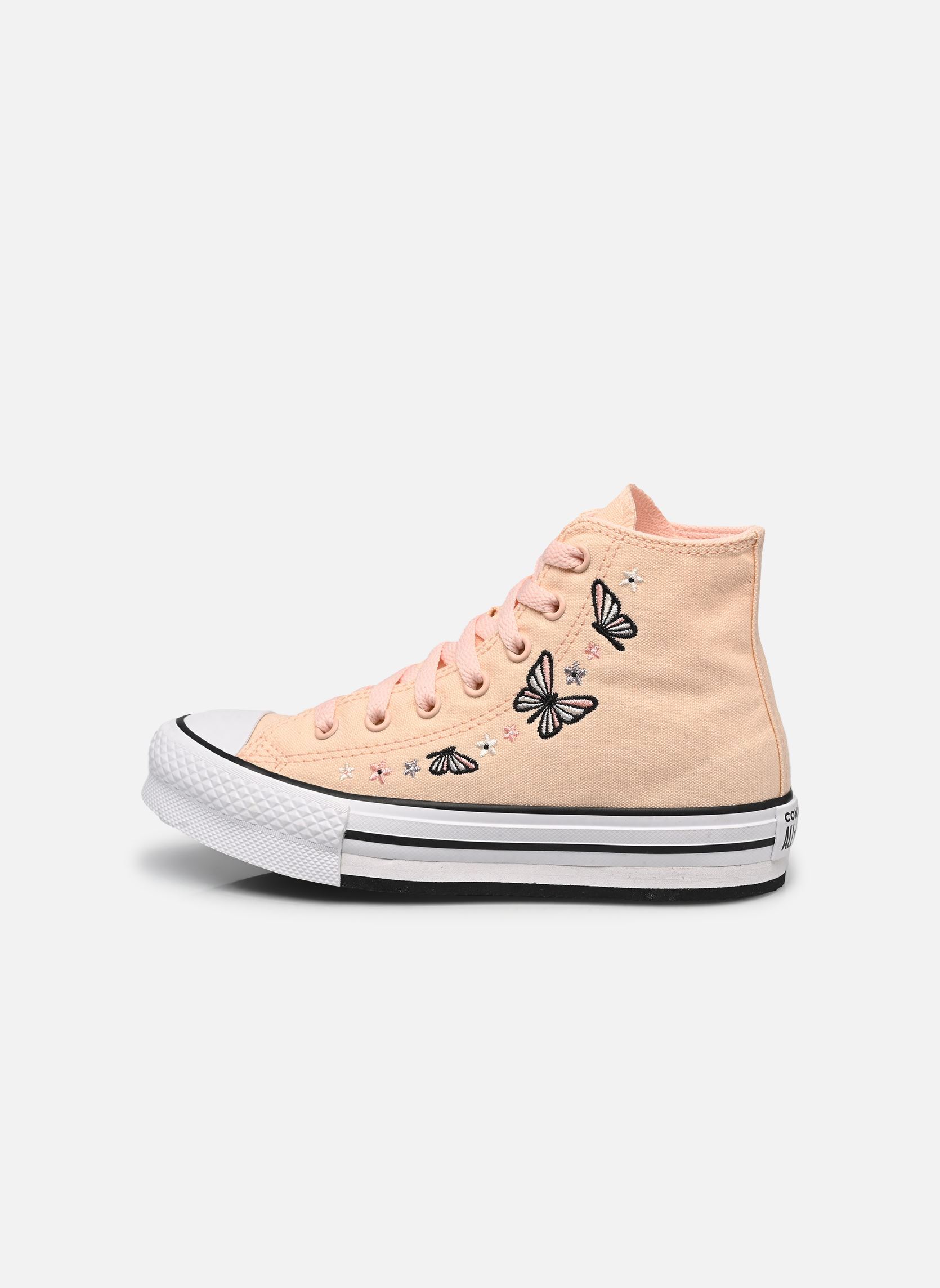 Baskets hautes Chuck Taylor All Star Eva Lift Canvas Pl fille rose Converse Baskets hautes Chuck Taylor All Star Eva Lift Canvas Pl fille rose Pale pink