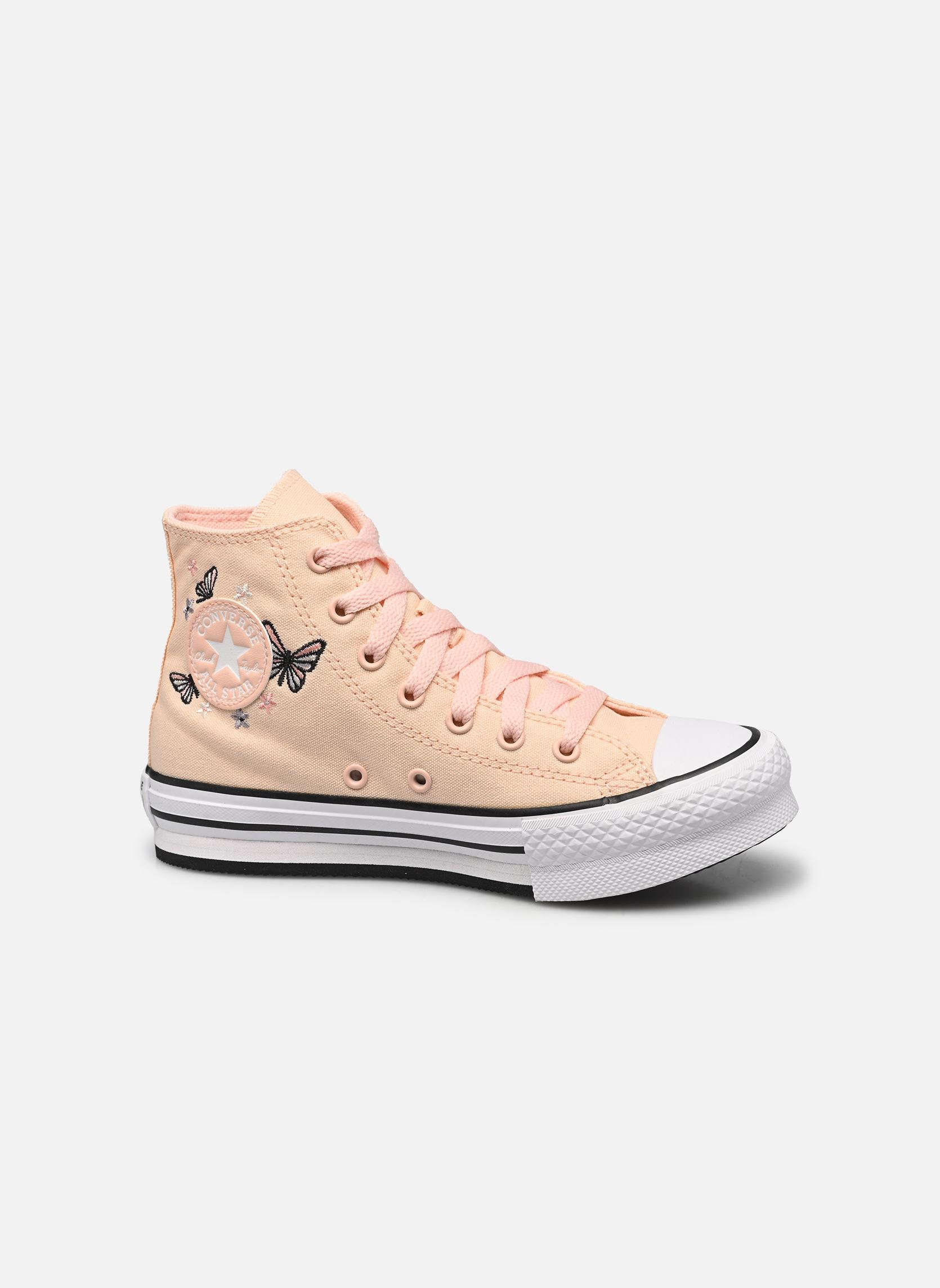 Baskets hautes Chuck Taylor All Star Eva Lift Canvas Pl fille rose Converse Baskets hautes Chuck Taylor All Star Eva Lift Canvas Pl fille rose Pale pink