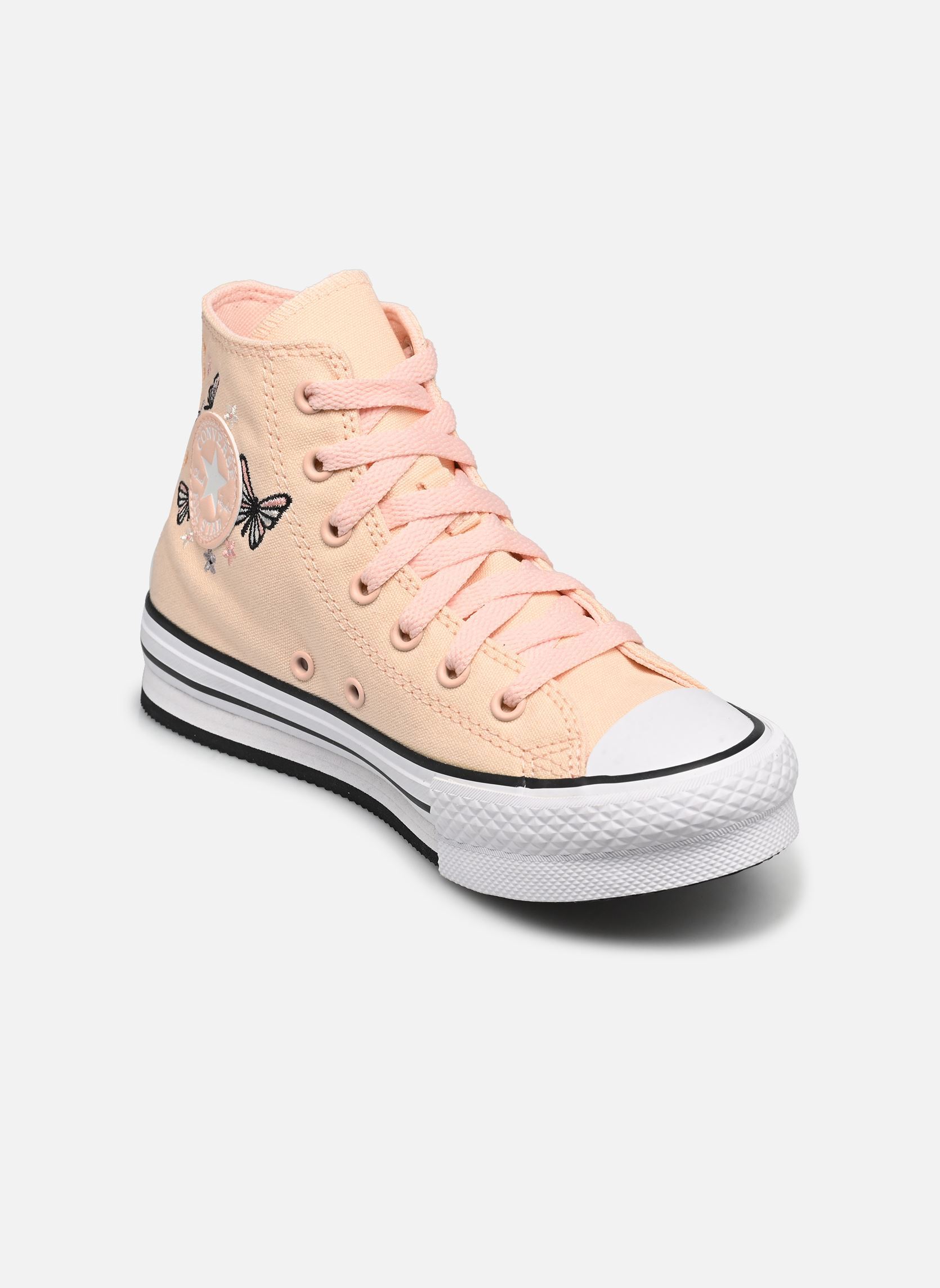 Baskets hautes Chuck Taylor All Star Eva Lift Canvas Pl fille rose Converse Baskets hautes Chuck Taylor All Star Eva Lift Canvas Pl fille rose Pale pink