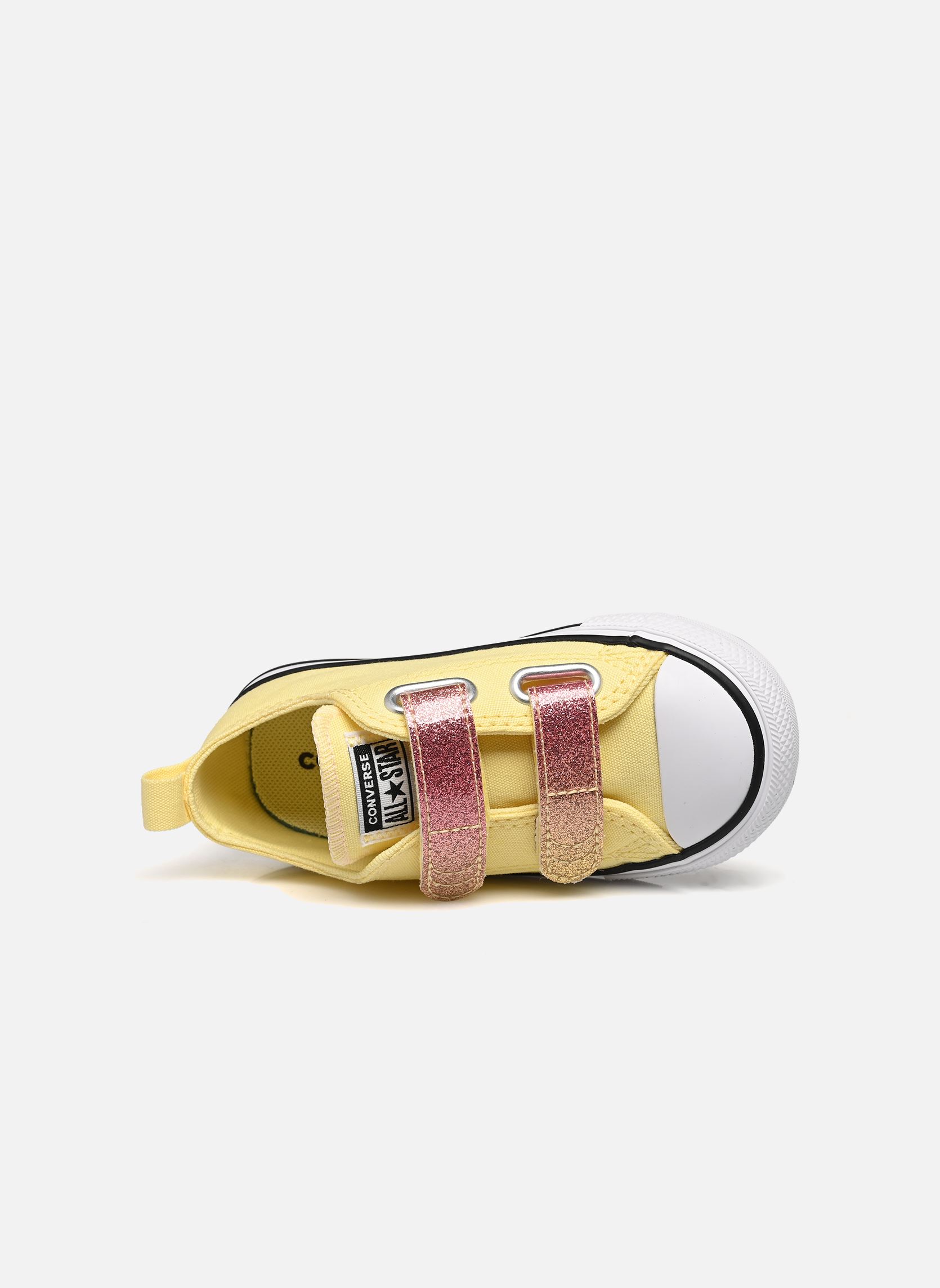 Niedrige Sneaker Chuck Taylor All Star 2V Canvas Citrus G mädchen gelb Converse Niedrige Sneaker Chuck Taylor All Star 2V Canvas Citrus G mädchen gelb Banana Yellow