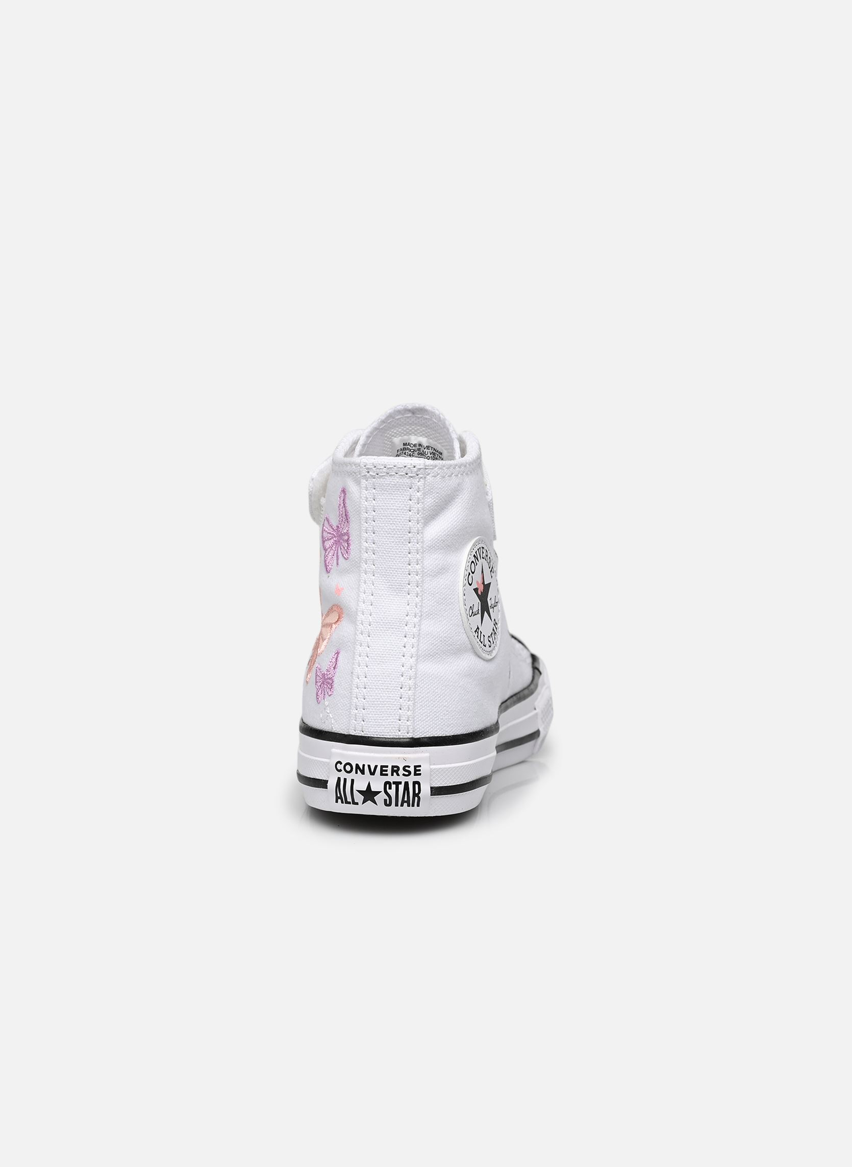 Baskets hautes Chuck Taylor All Star 1V Canvas Festival fille blanc Converse Baskets hautes Chuck Taylor All Star 1V Canvas Festival fille blanc Optical White