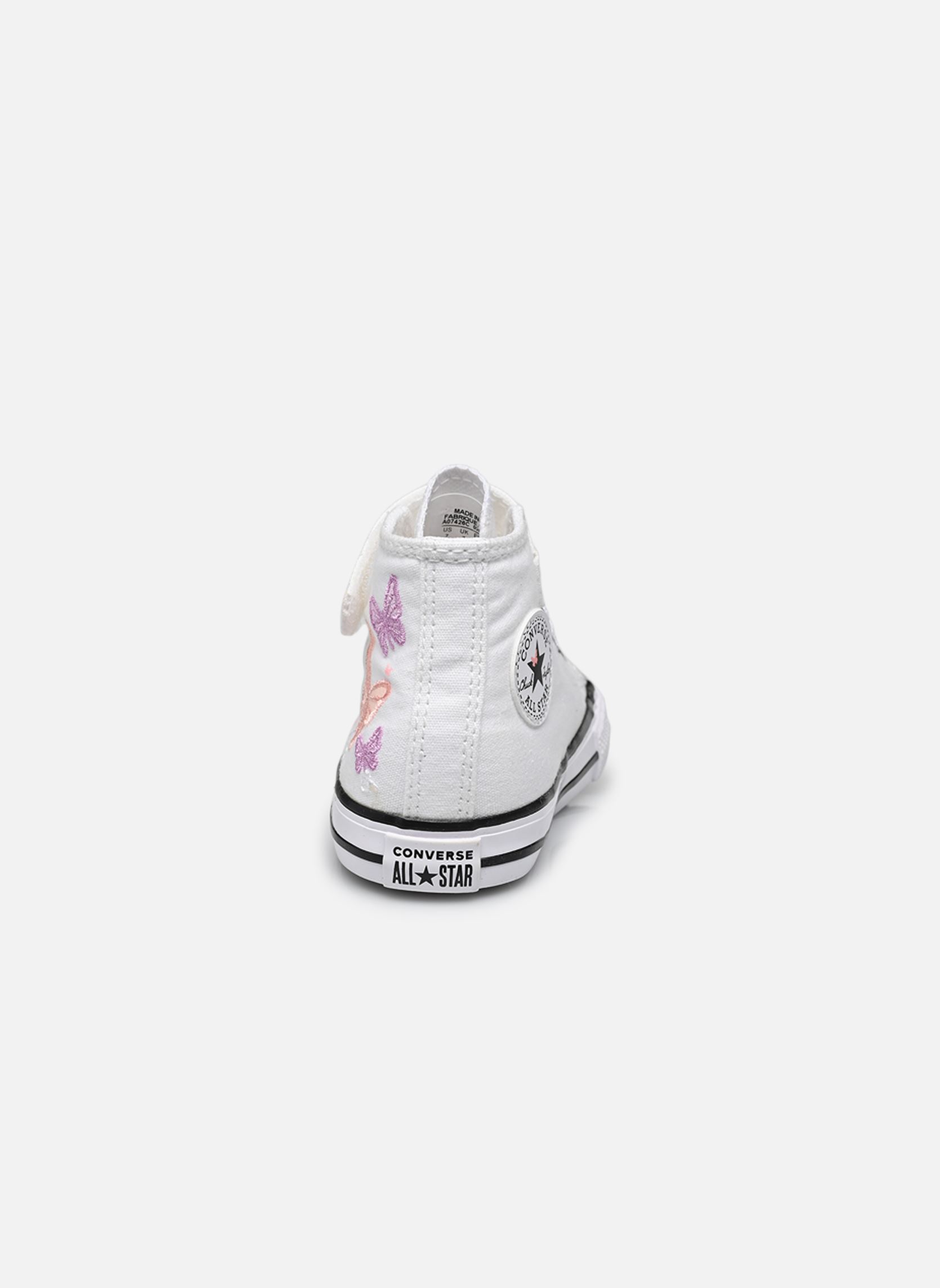 Baskets hautes Chuck Taylor All Star 1V Canvas Festival fille blanc Converse Baskets hautes Chuck Taylor All Star 1V Canvas Festival fille blanc Optical White