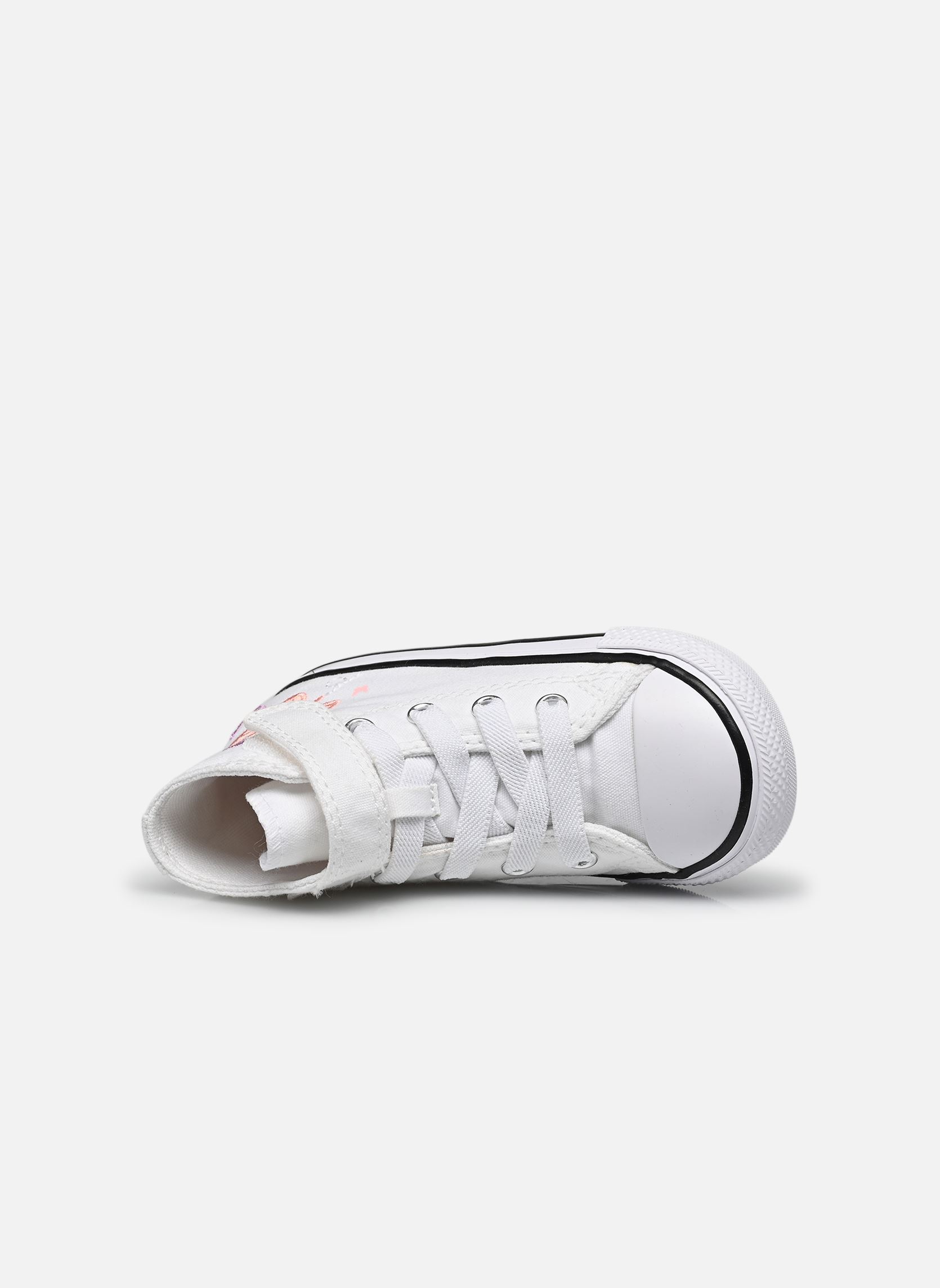 Baskets hautes Chuck Taylor All Star 1V Canvas Festival fille blanc Converse Baskets hautes Chuck Taylor All Star 1V Canvas Festival fille blanc Optical White