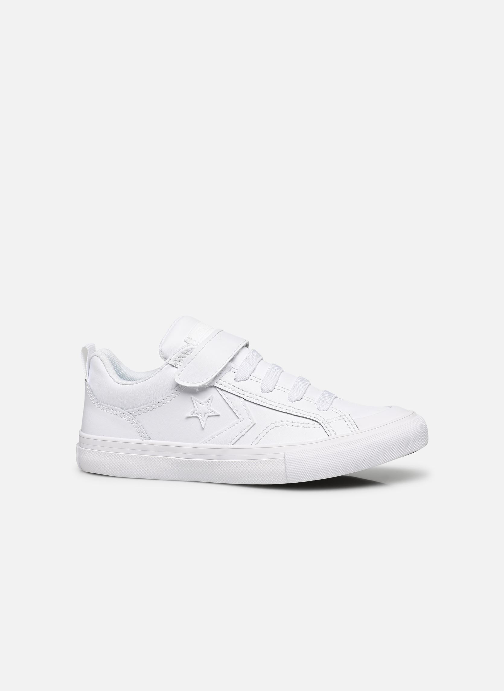 Baskets Pro Blaze Strap 1V Ox C blanc Converse Baskets Pro Blaze Strap 1V Ox C blanc Optical White