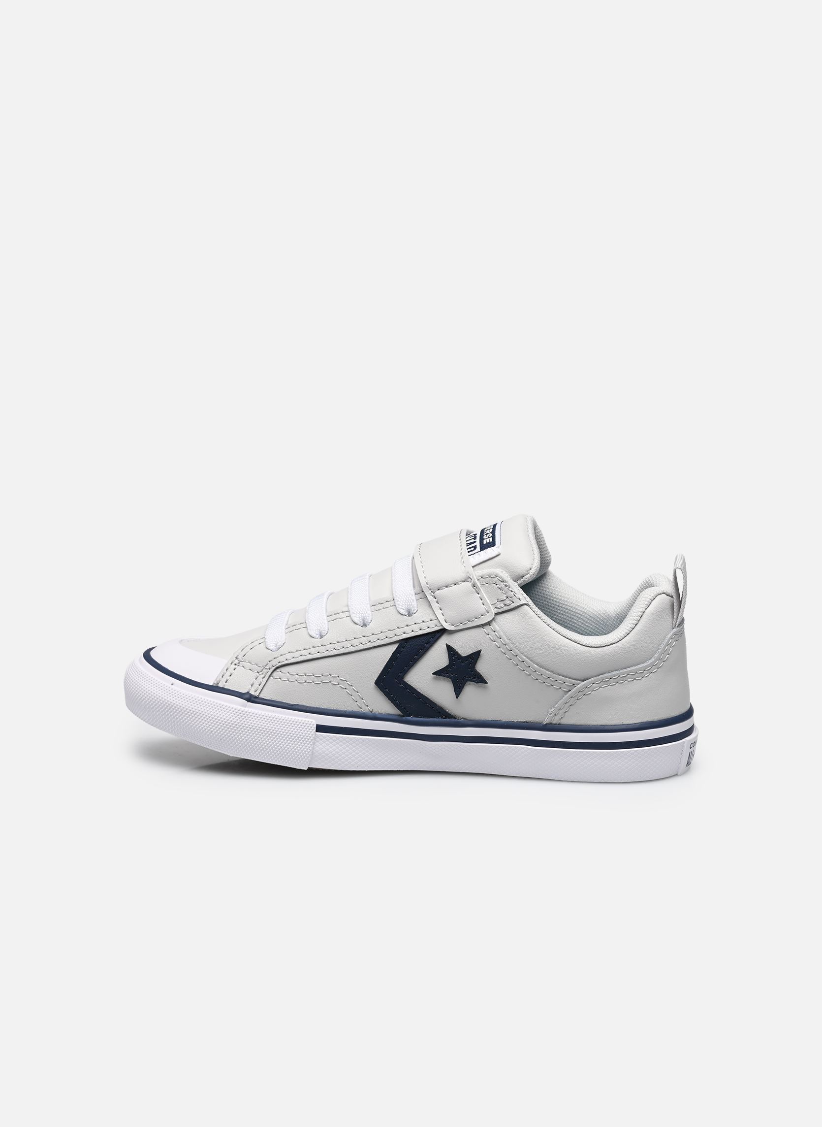 Baskets Pro Blaze Strap 1V Ox C gris Converse Baskets Pro Blaze Strap 1V Ox C gris BARELY GREY/NAVY/WHITE 2