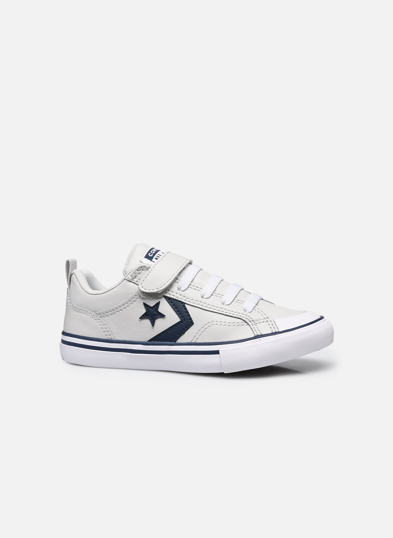 Baskets Pro Blaze Strap 1V Ox C gris Converse Baskets Pro Blaze Strap 1V Ox C gris BARELY GREY/NAVY/WHITE 2