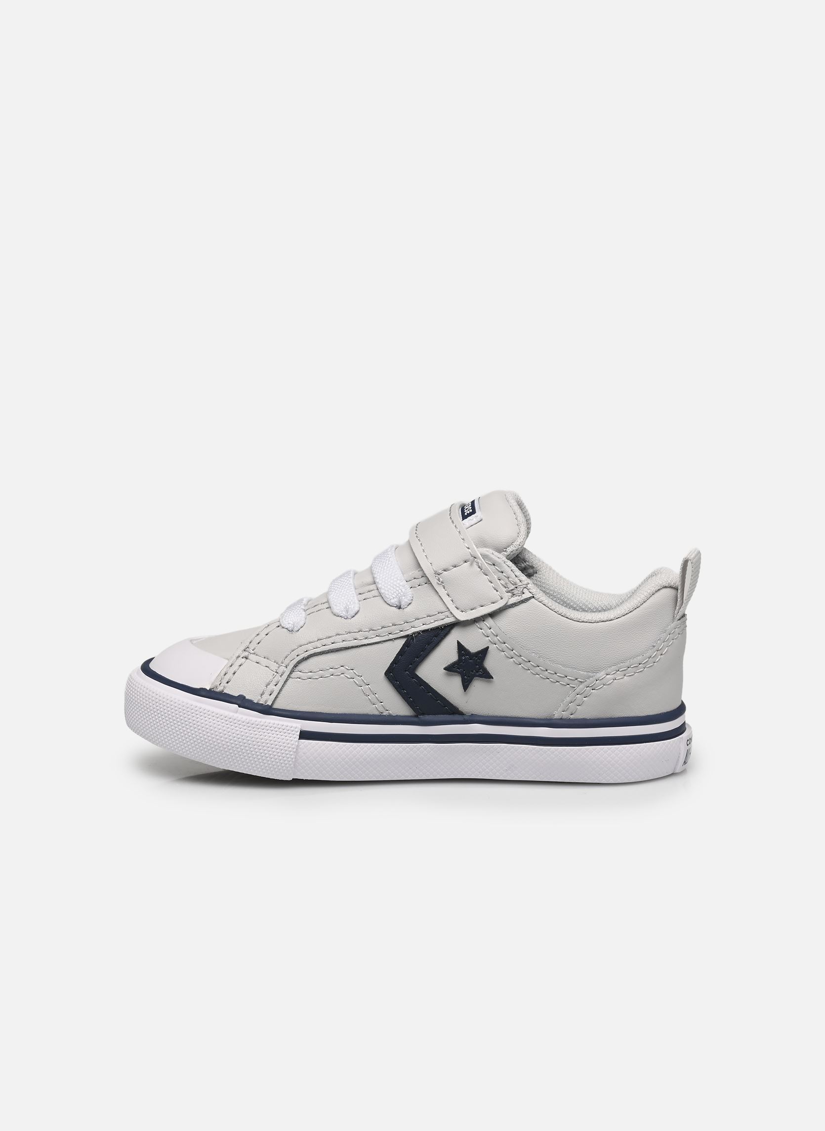 Baskets Pro Blaze Strap 1V Ox C gris Converse Baskets Pro Blaze Strap 1V Ox C gris BARELY GREY/NAVY/WHITE 3