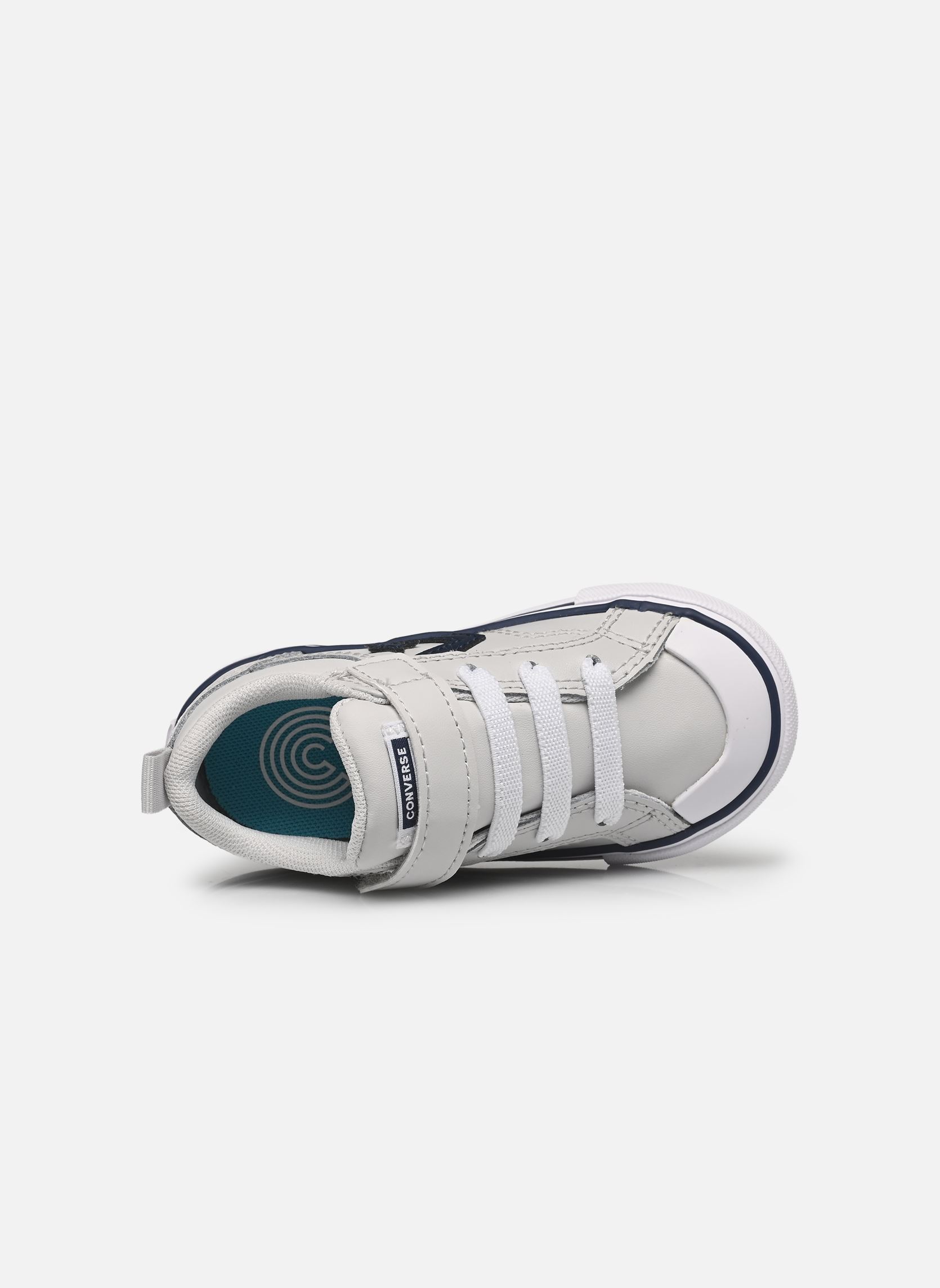 Baskets Pro Blaze Strap 1V Ox C gris Converse Baskets Pro Blaze Strap 1V Ox C gris BARELY GREY/NAVY/WHITE 3