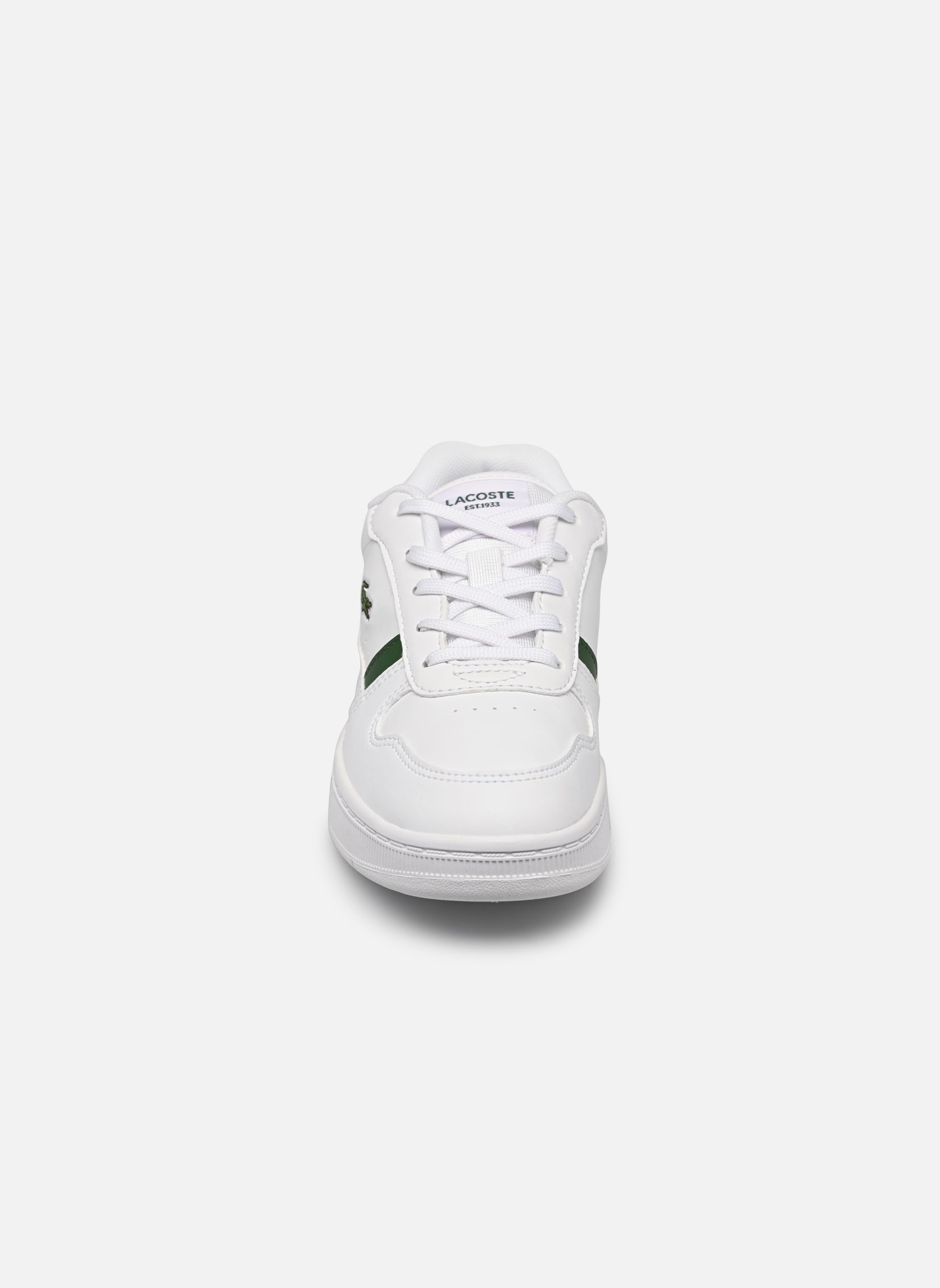 Baskets T-Clip SUC garçon blanc Lacoste Baskets T-Clip SUC garçon blanc WHT/DK GRN 2