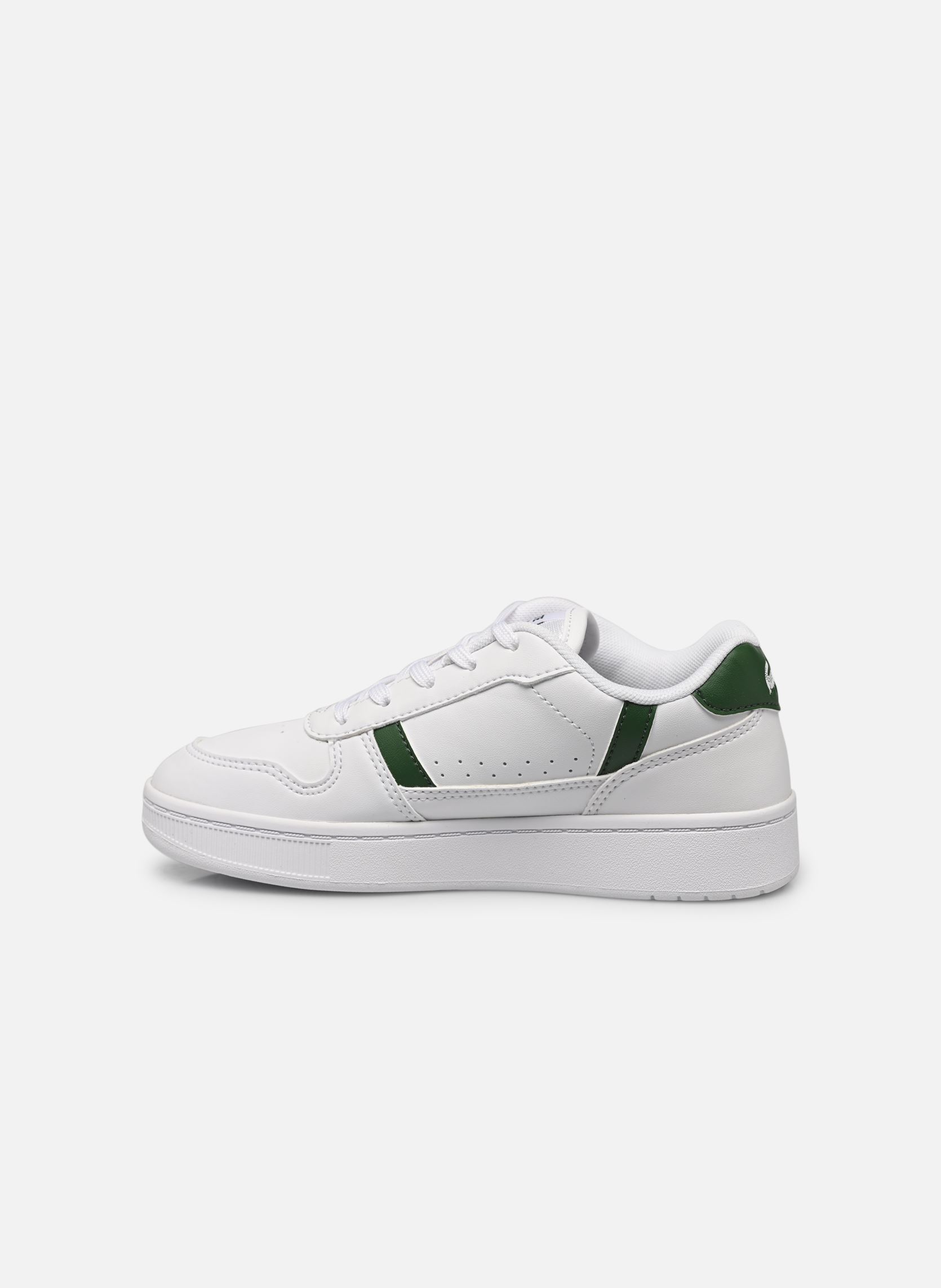 Baskets T-Clip SUC garçon blanc Lacoste Baskets T-Clip SUC garçon blanc WHT/DK GRN 2