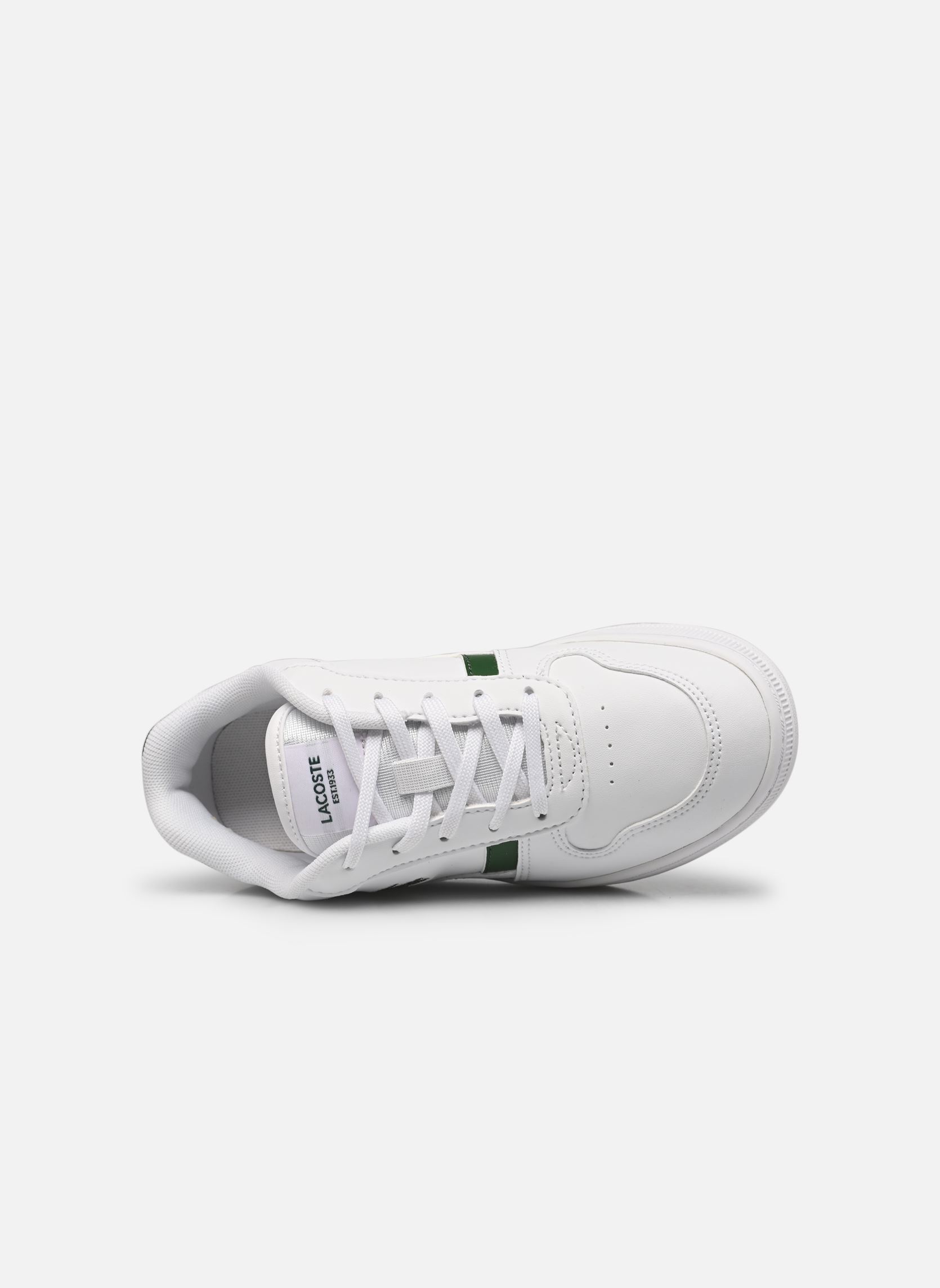 Baskets T-Clip SUC garçon blanc Lacoste Baskets T-Clip SUC garçon blanc WHT/DK GRN 2