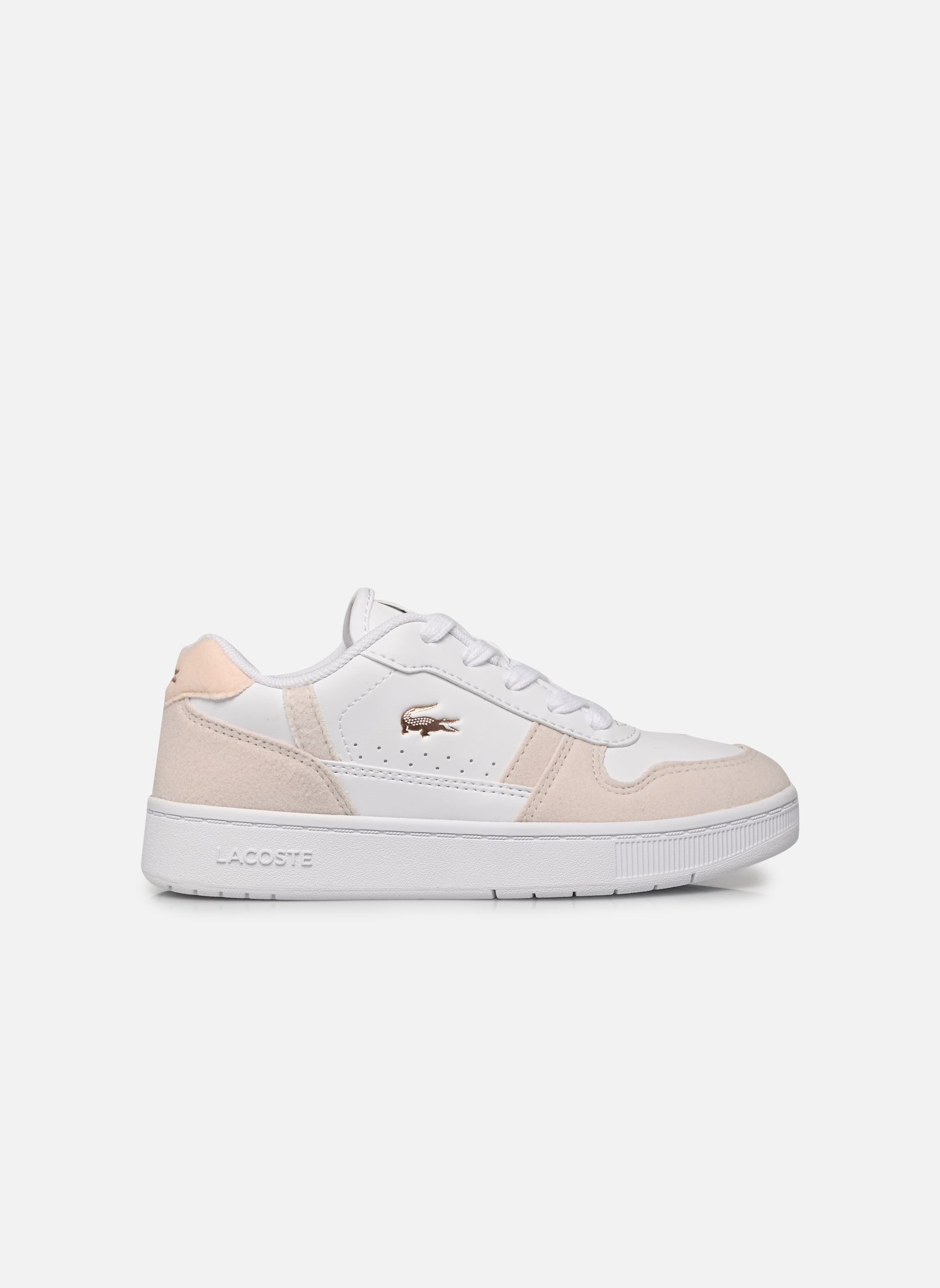 Sneakers T-Clip SUC meisjes wit Lacoste Sneakers T-Clip SUC meisjes wit WHT/LT PNK 2