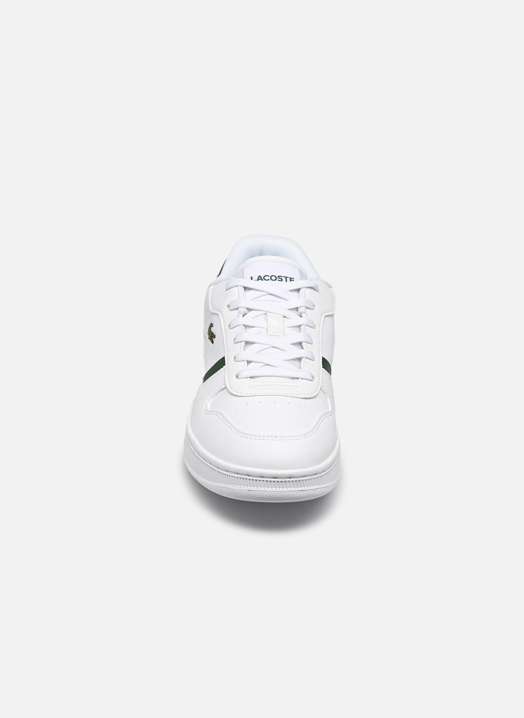 Baskets T-Clip SUJ garçon blanc Lacoste Baskets T-Clip SUJ garçon blanc WHT/DK GRN