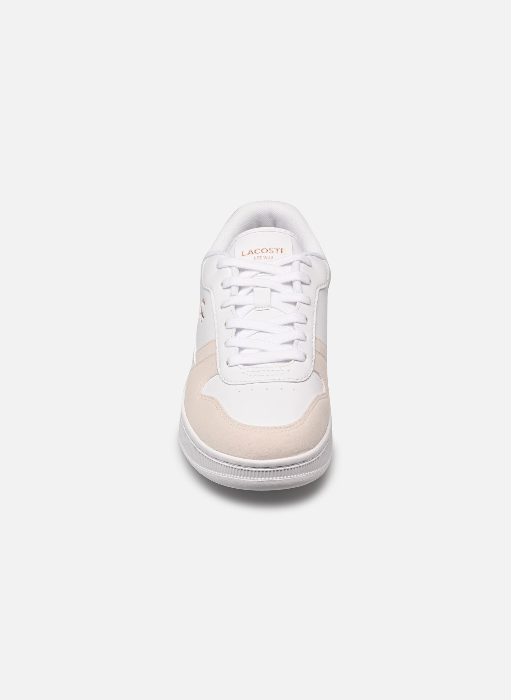 Baskets T-Clip SUJ fille blanc Lacoste Baskets T-Clip SUJ fille blanc WHT/LT PNK 2.0