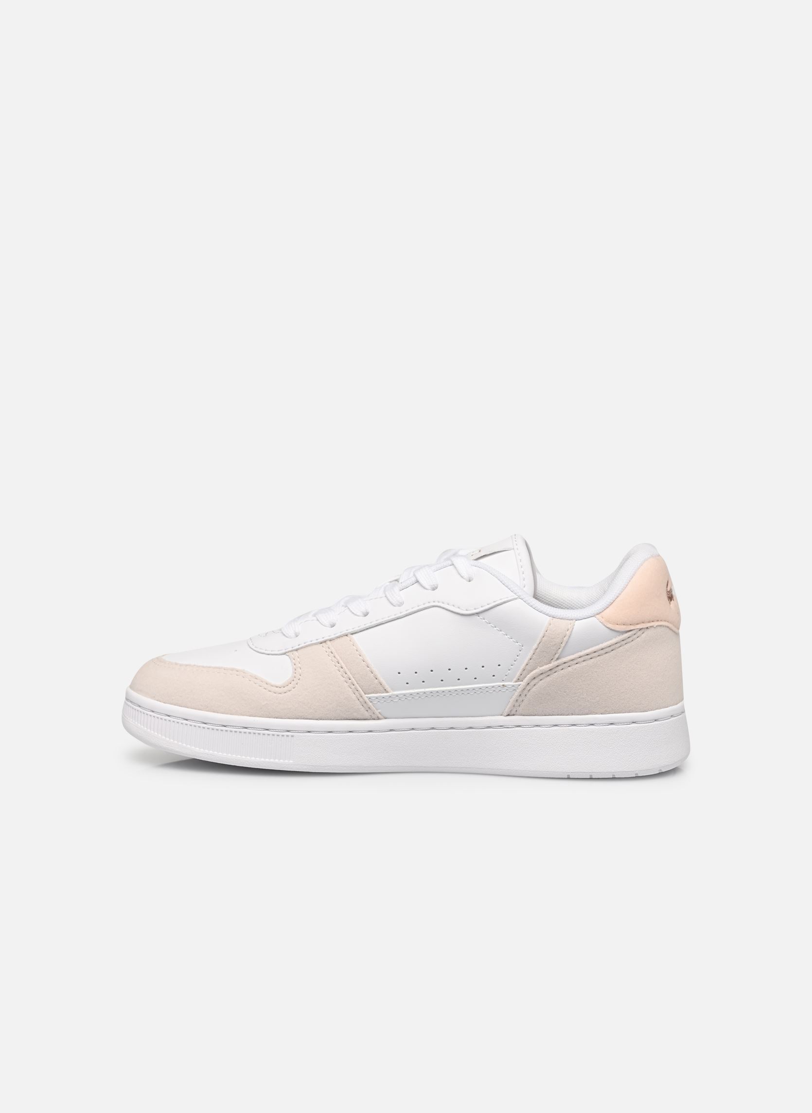 Baskets T-Clip SUJ fille blanc Lacoste Baskets T-Clip SUJ fille blanc WHT/LT PNK 2.0