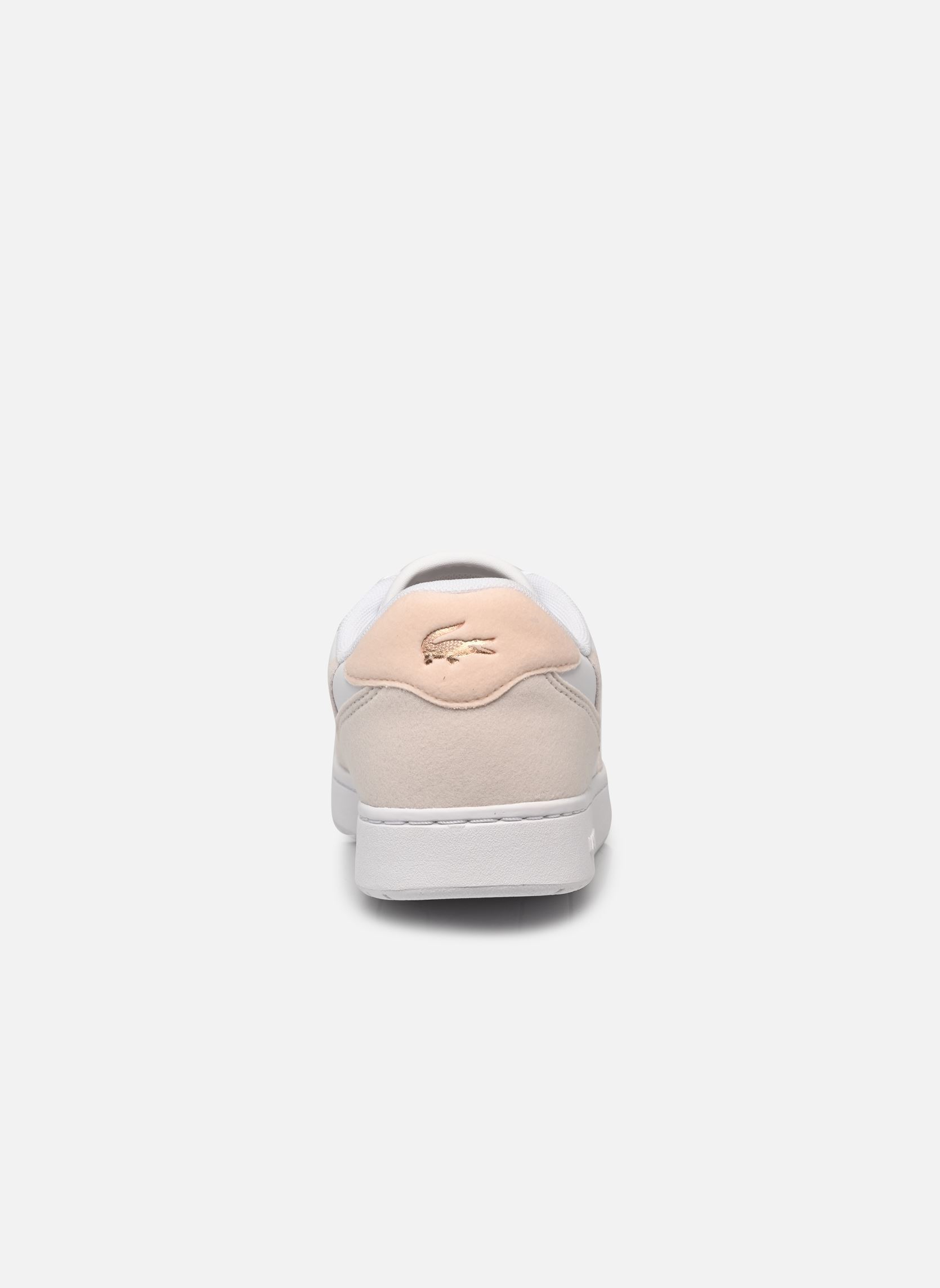 Baskets T-Clip SUJ fille blanc Lacoste Baskets T-Clip SUJ fille blanc WHT/LT PNK 2.0