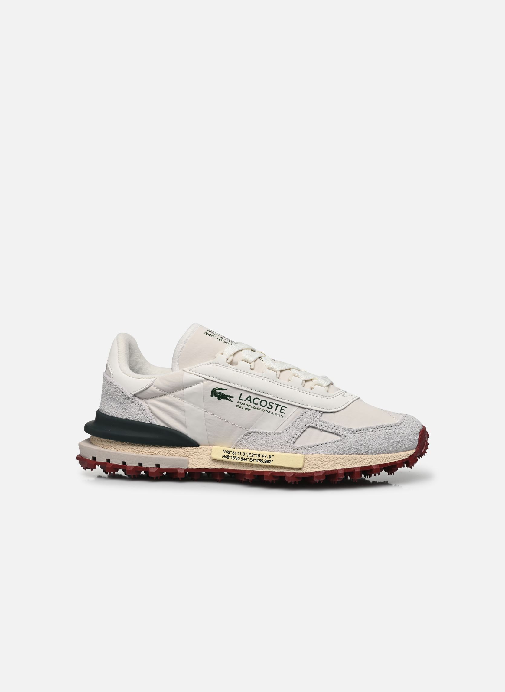 Baskets de sport Elite Active W femme blanc Lacoste Baskets de sport Elite Active W femme blanc Off Wht/Dk Grn