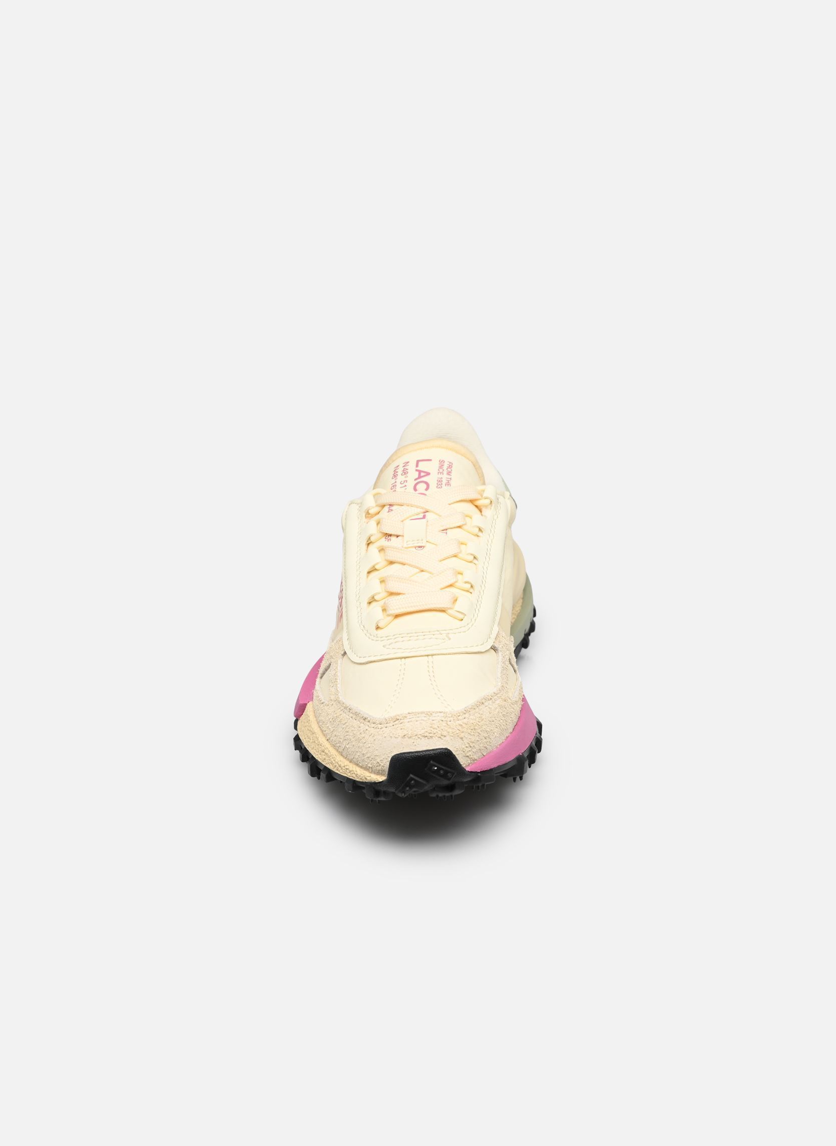 Sport Sneakers Elite Active W dames geel Lacoste Sport Sneakers Elite Active W dames geel OFF WHT/LT KHK