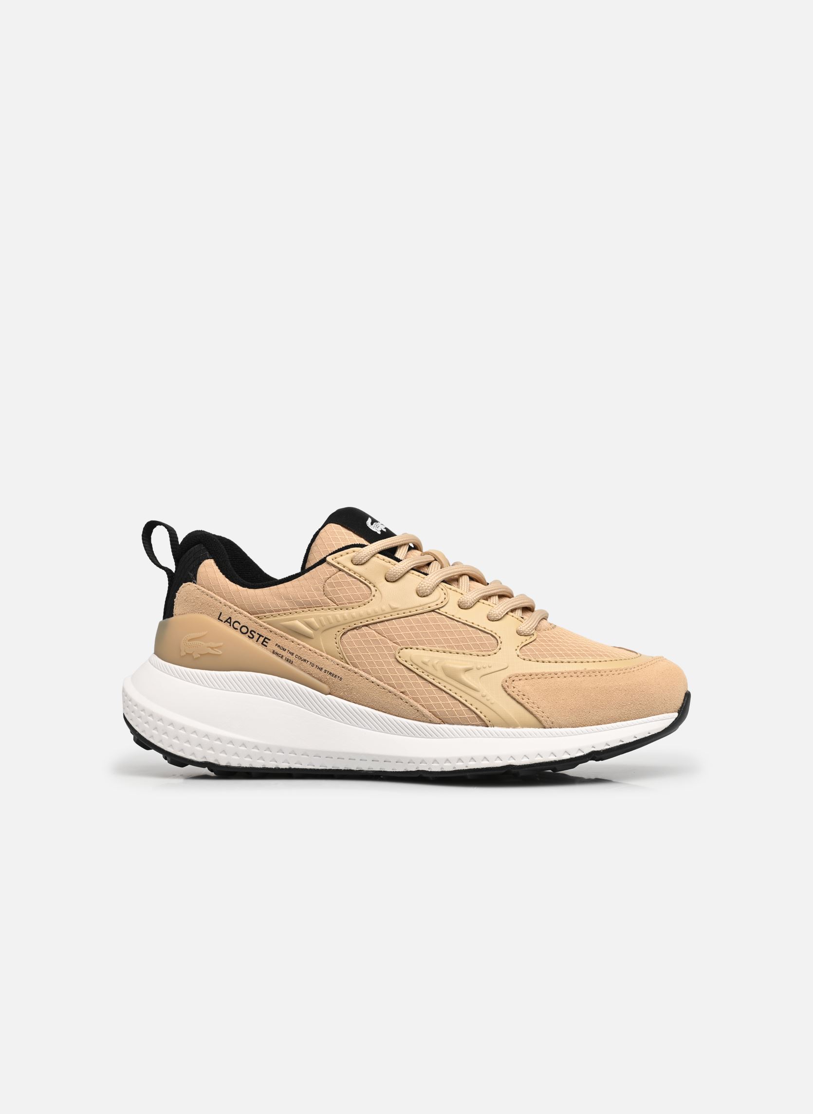 Sport Sneakers L003 Evo W dames beige Lacoste Sport Sneakers L003 Evo W dames beige LT BRW/WHT