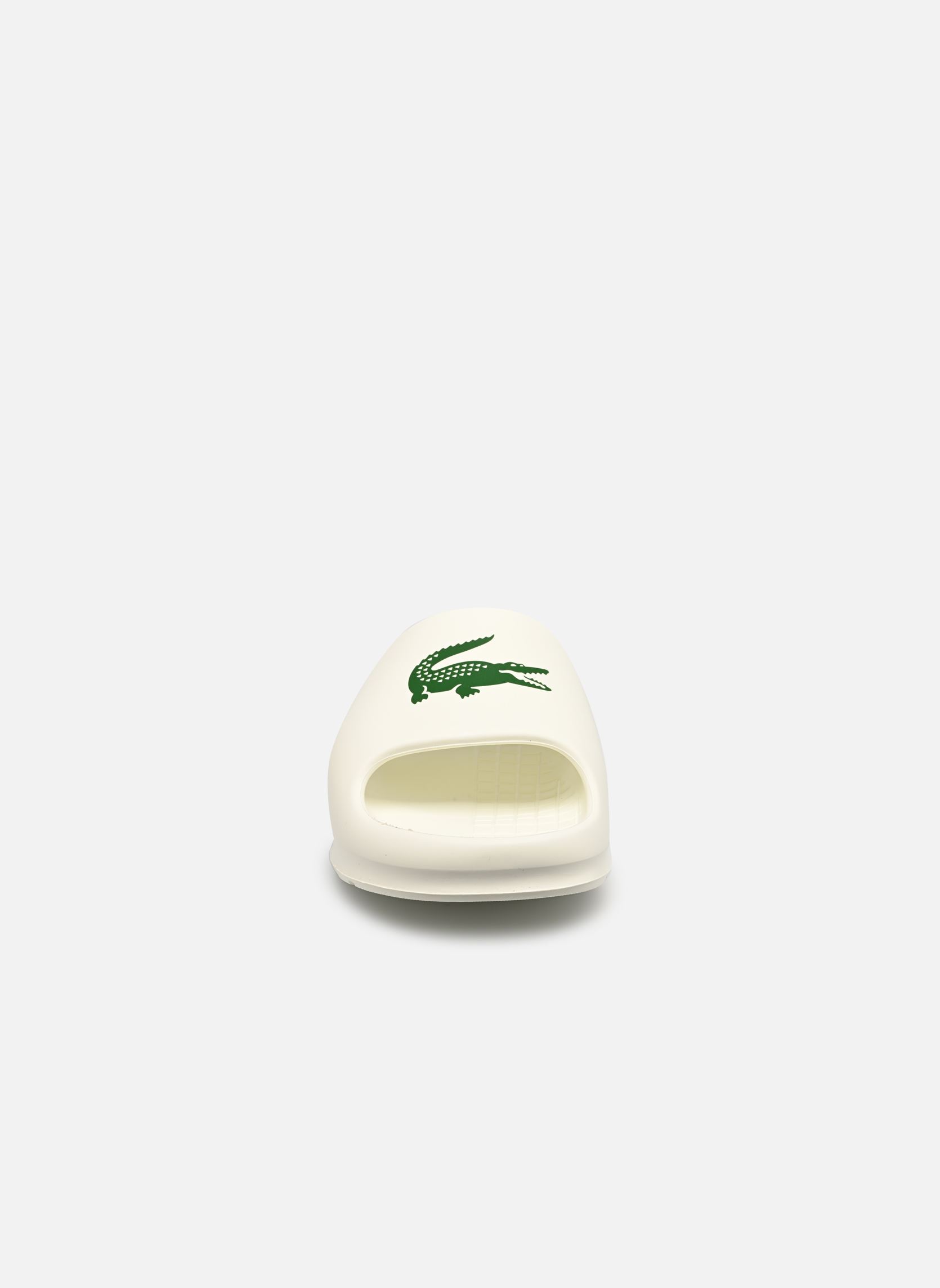 Muilen en klompen Serve Slide 2.0 223 dames wit Lacoste Muilen en klompen Serve Slide 2.0 223 dames wit Off Wht/Dk Grn