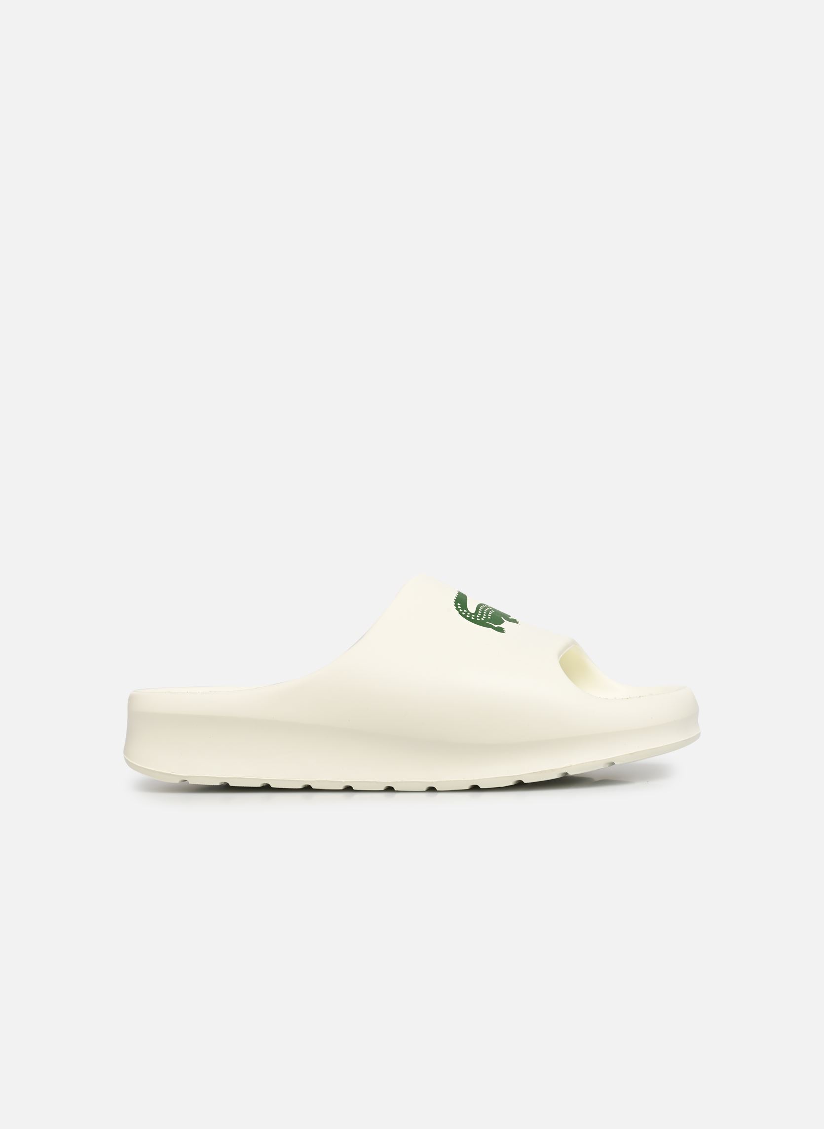 Muilen en klompen Serve Slide 2.0 223 dames wit Lacoste Muilen en klompen Serve Slide 2.0 223 dames wit Off Wht/Dk Grn