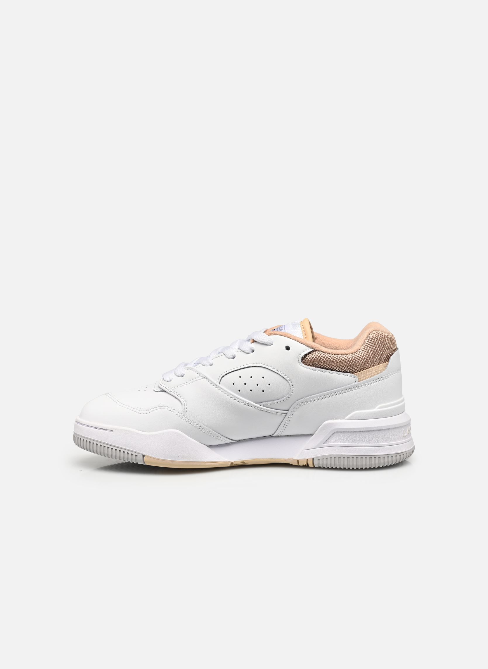 Baskets Lineshot W femme blanc Lacoste Baskets Lineshot W femme blanc WHT/LT BRW