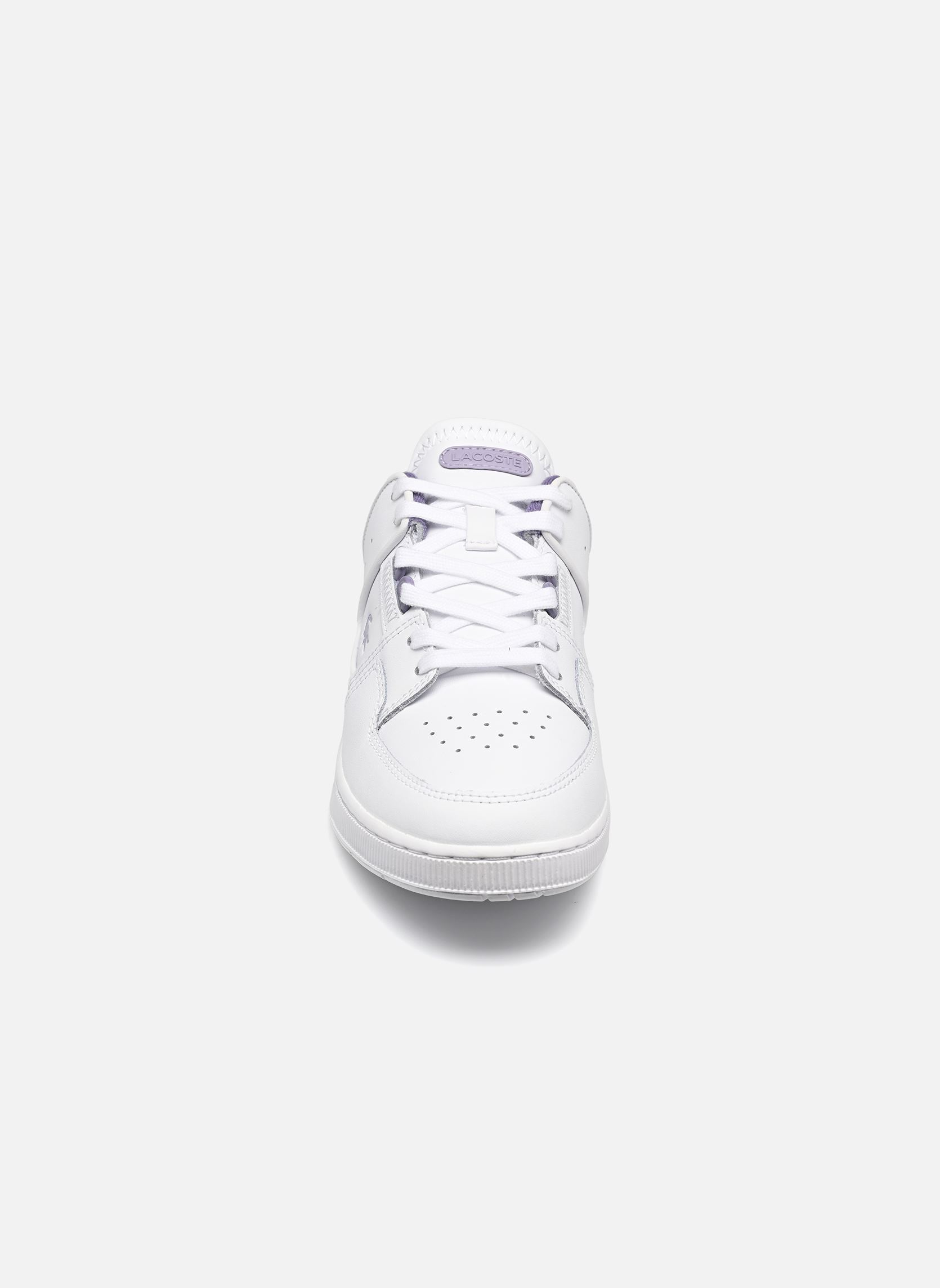 Sneaker Court Cage W damen weiß Lacoste Sneaker Court Cage W damen weiß WHT/LT PURP