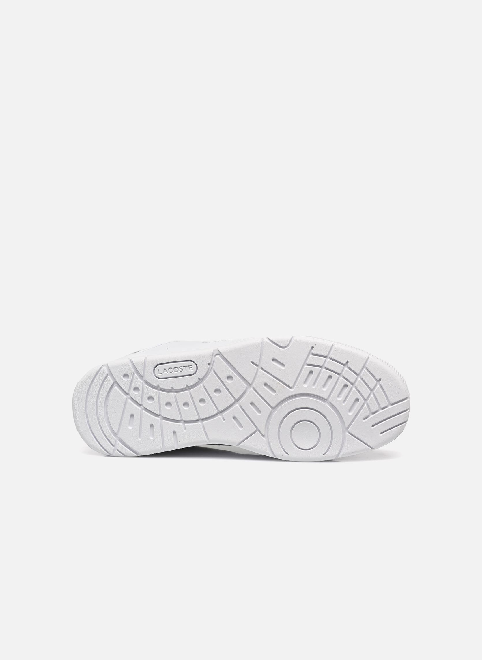 Sneaker Court Cage W damen weiß Lacoste Sneaker Court Cage W damen weiß WHT/LT PURP